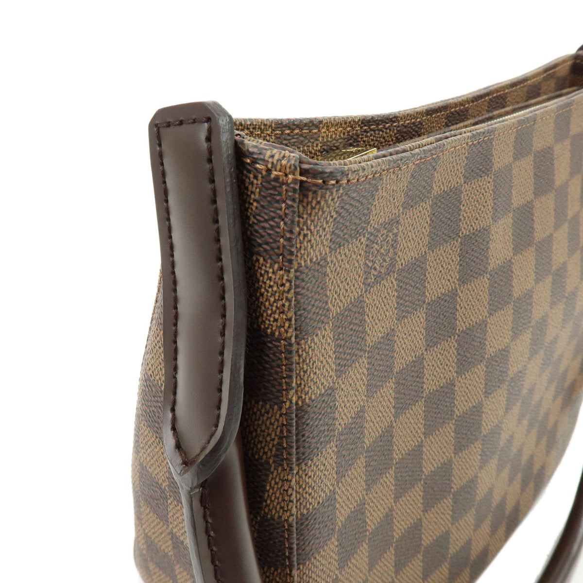 Louis Vuitton Damier Ebene SPO Looping MM Shoulder Bag Brown N51157