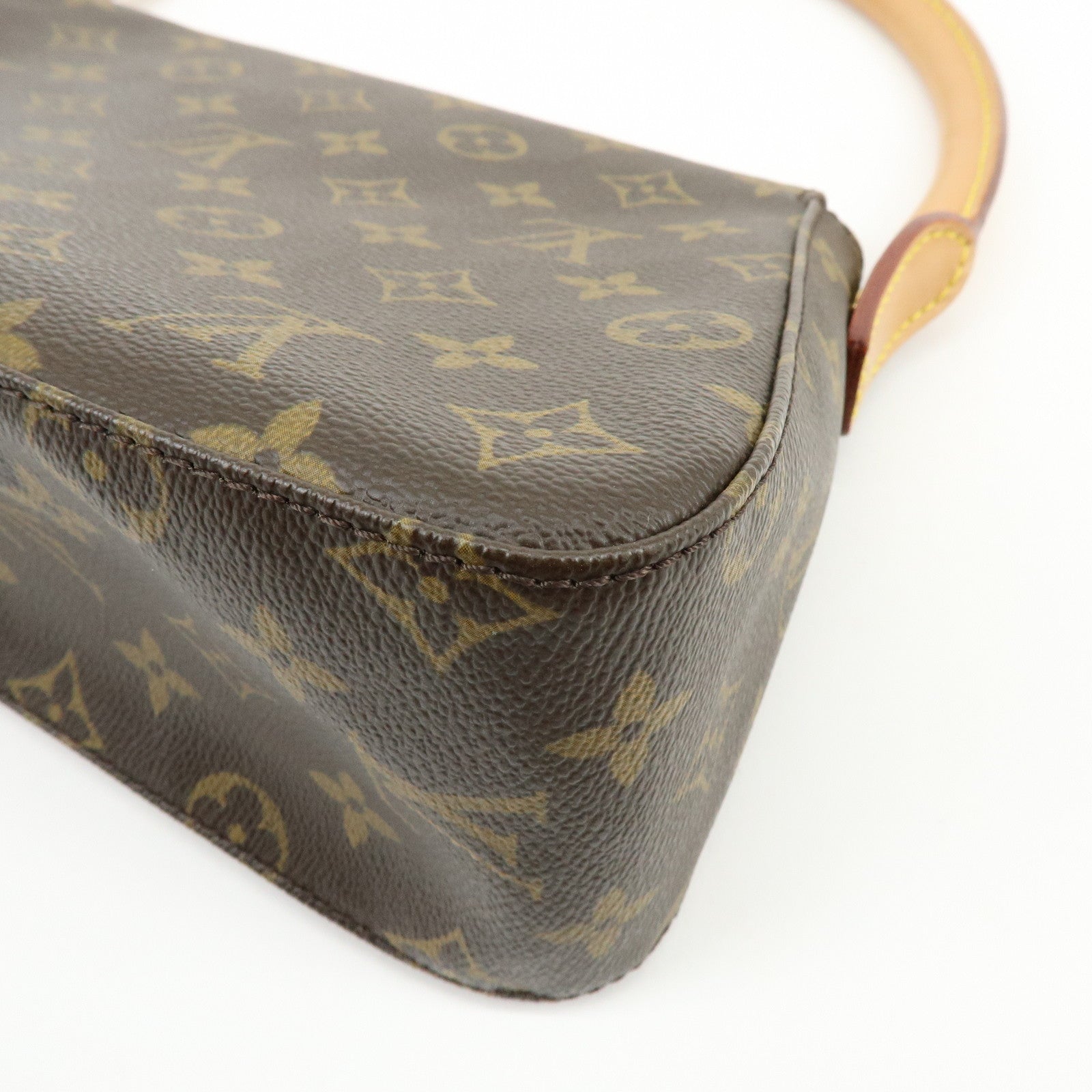Louis Vuitton Monogram Mini Looping Shoulder Bag Brown M51147