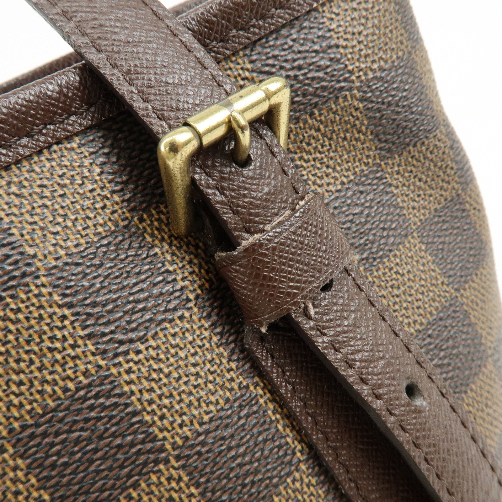 Louis Vuitton Damier Ebene Male Tote Bag Hand Bag Brown N42240
