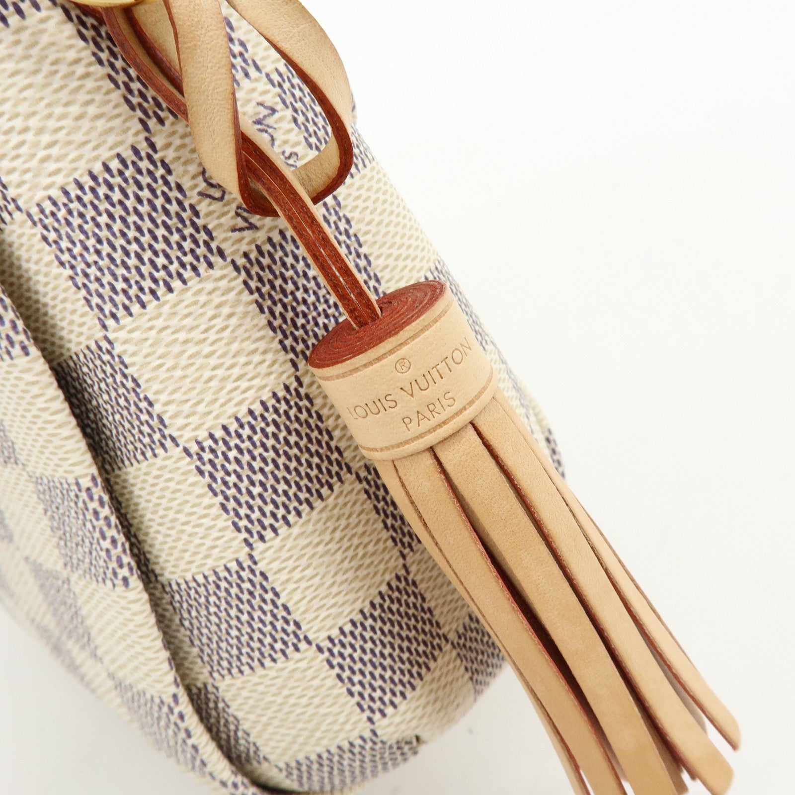 Louis Vuitton Damier Azur Croisette Canvas Leather 2Way Bag N41581