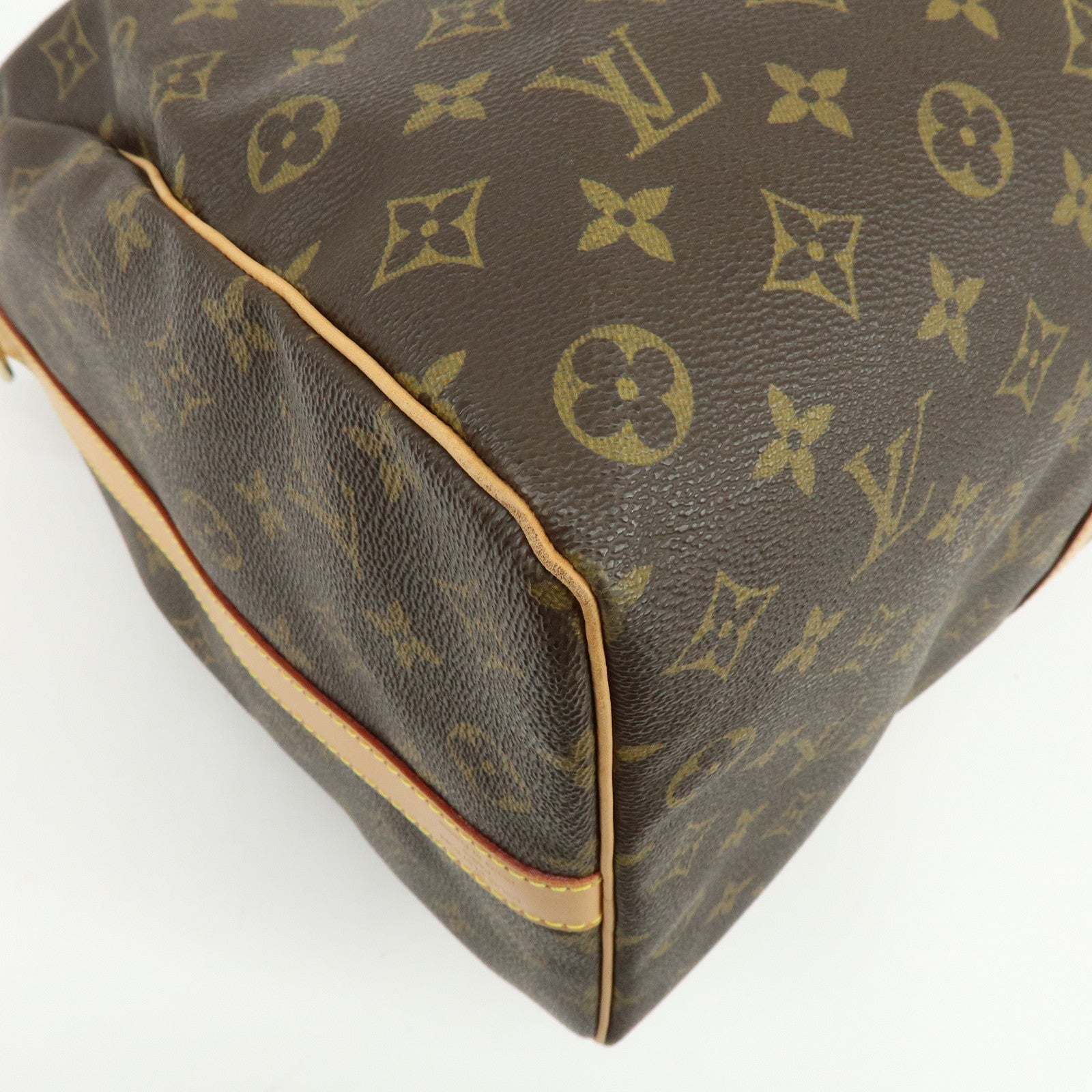Louis Vuitton Monogram Keep All Bandouliere 50 Boston Bag M41416