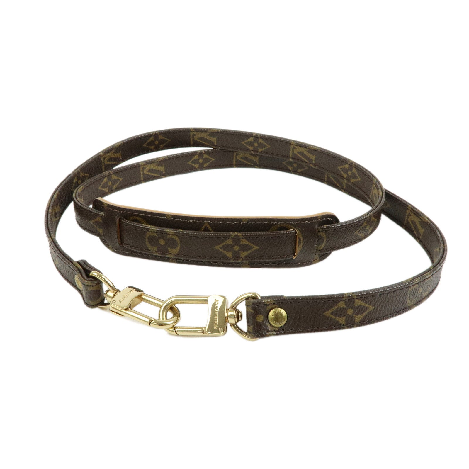 Louis Vuitton Monogram Canvas Shoulder Strap 120cm 1.6cm J75010