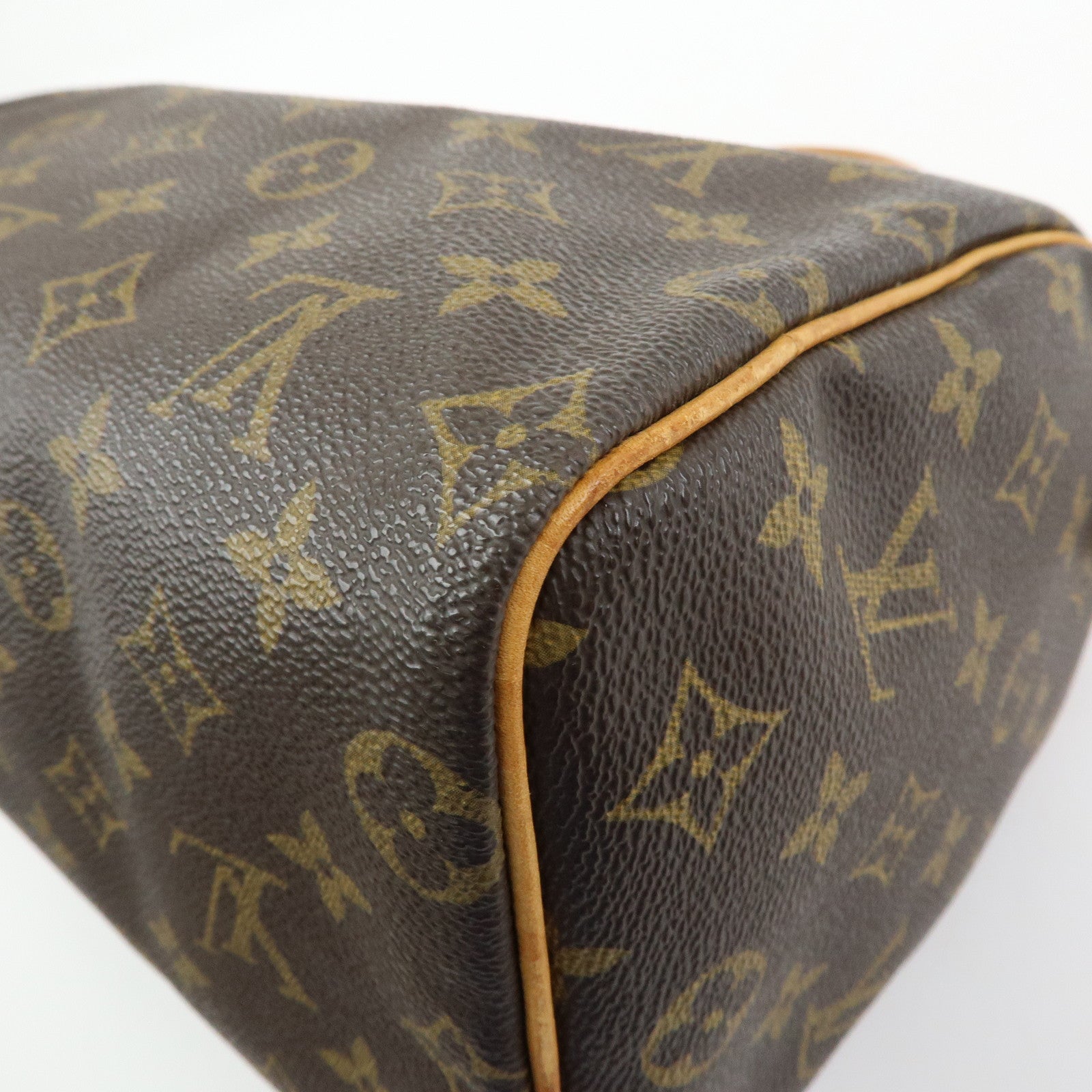 Louis Vuitton Monogram Speedy 25 Boston Bag Hand Bag Brown M41528