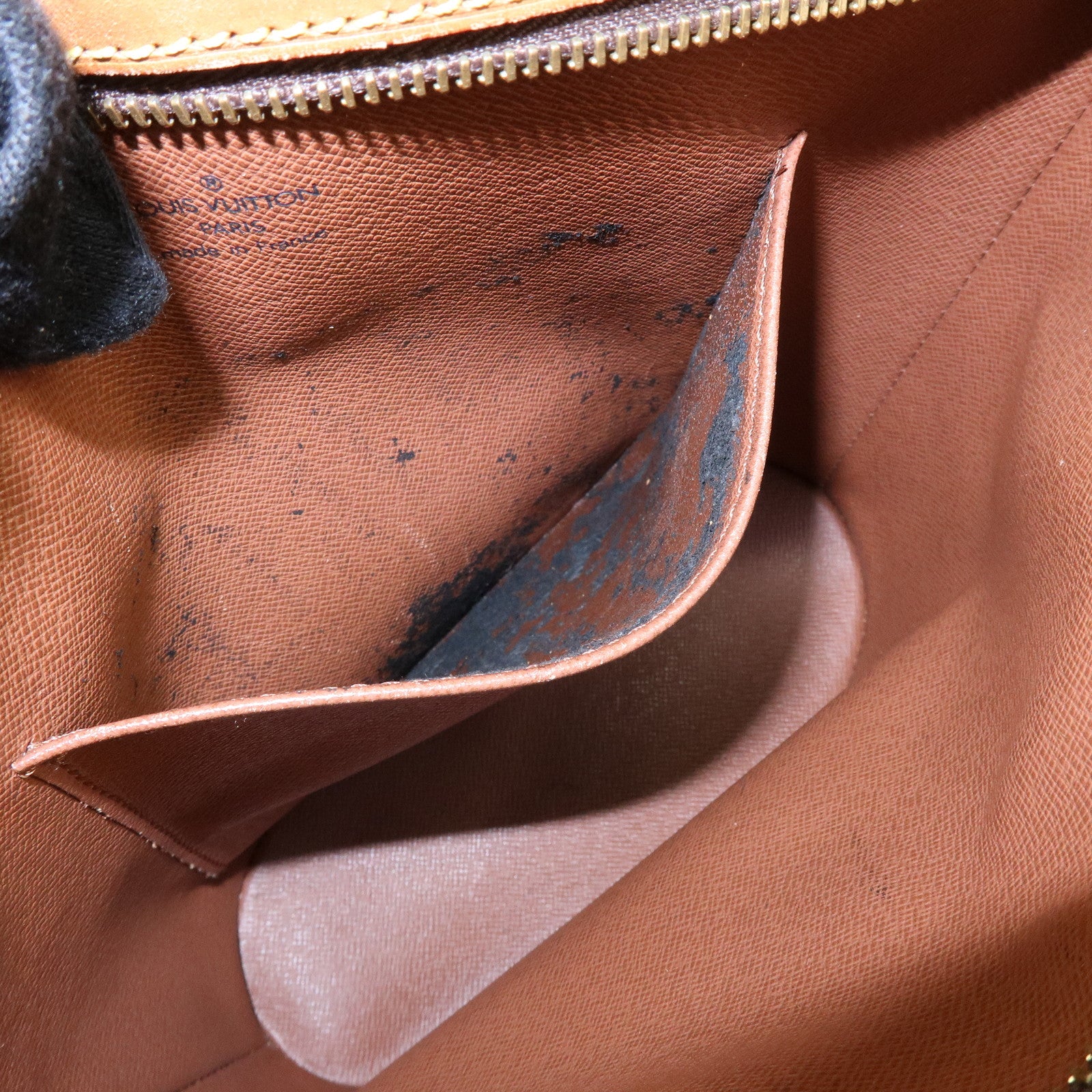 Louis Vuitton Monogram Drouot Crossbody Shoulder Bag Brown M51290