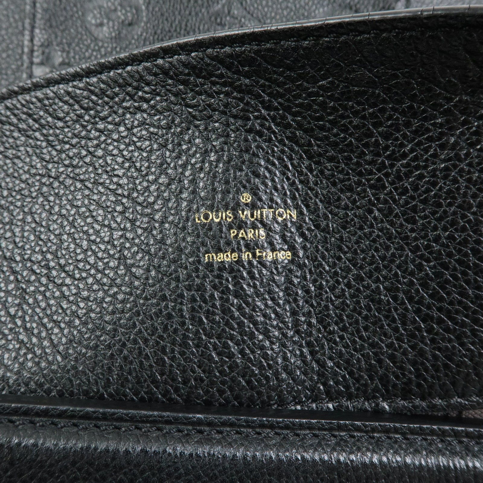 Louis Vuitton Monogram Empreinte Merry Leather 2Way Bag Noir M44014