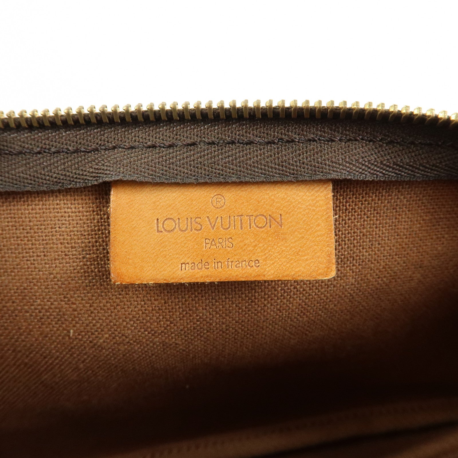 Louis Vuitton Monogram Canvas Mini Pouch For Sac Shopping GM Brown