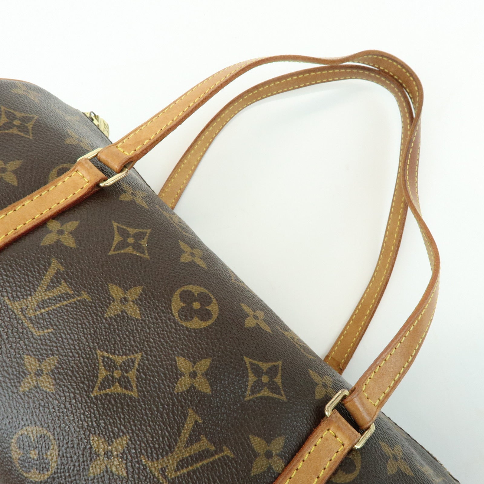 Louis Vuitton Monogram Canvas Leather Papillon 30 Brown M51385