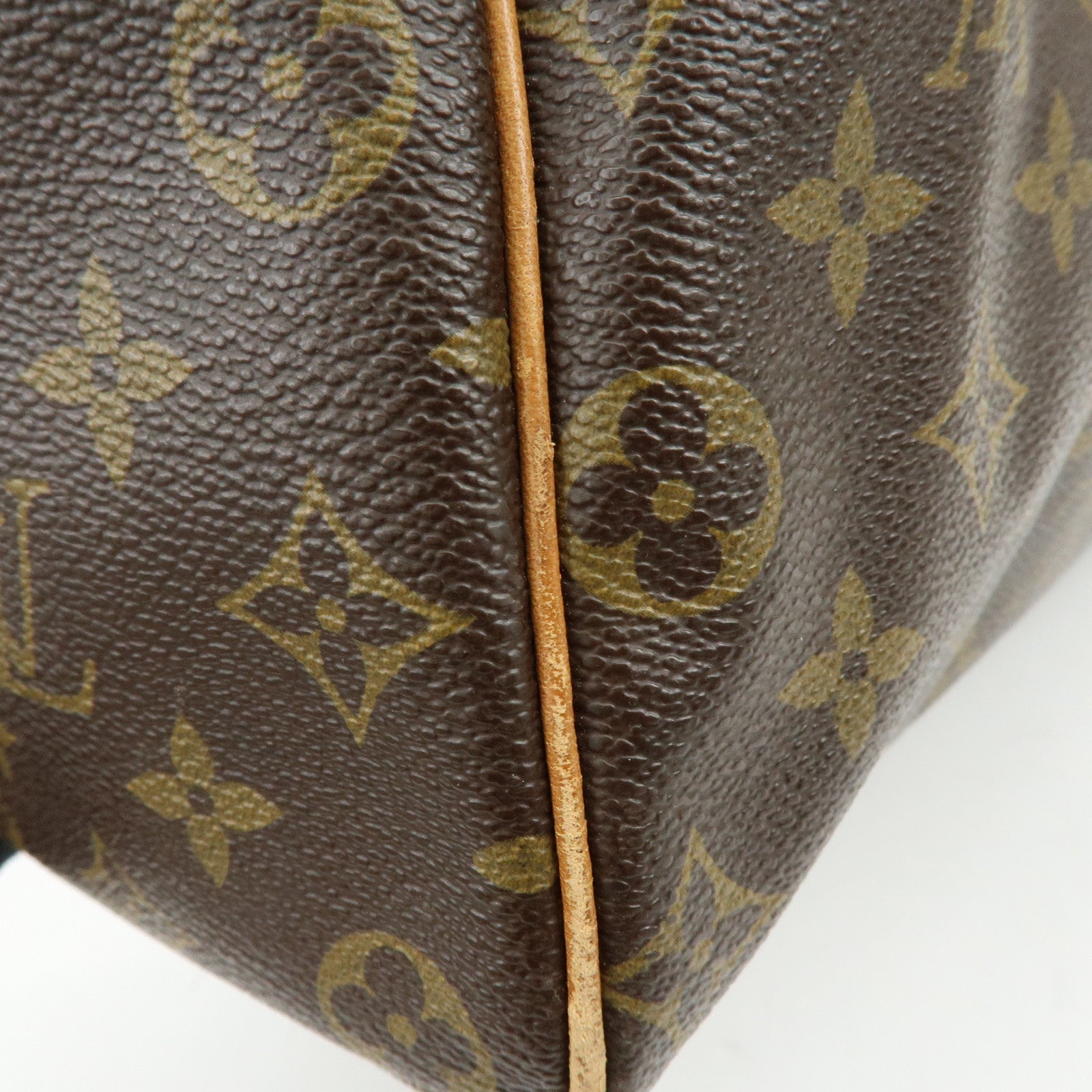 Louis Vuitton Monogram Speedy 40 Hand Bag Boston Bag Brown M41522