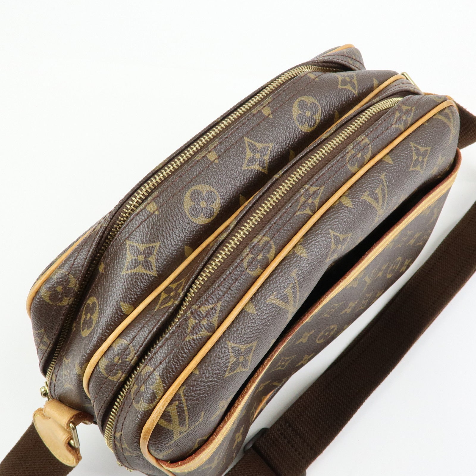 Louis Vuitton Monogram Reporter PM Shoulder Crossbody Bag M45254