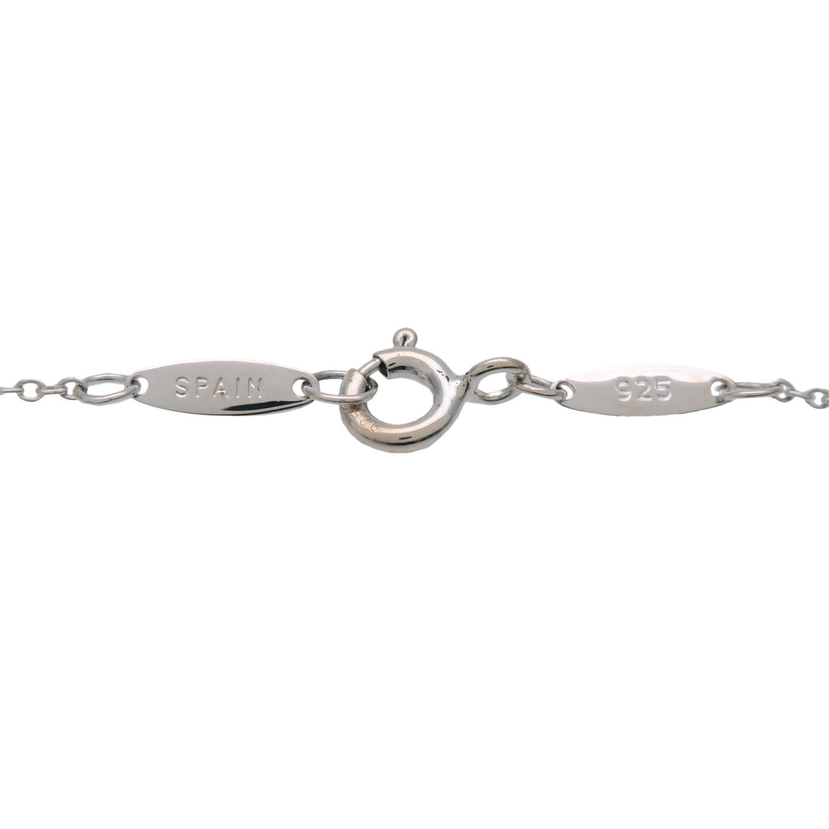 Tiffany & Co By The Yard 1P Diamond Necklace SV925 Silver