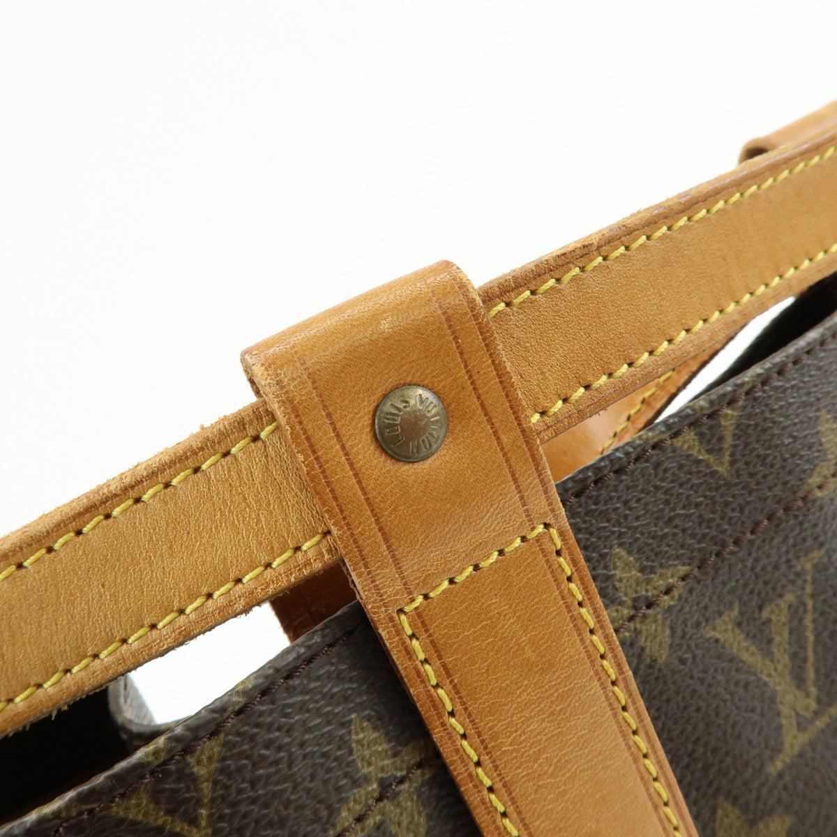 Louis Vuitton Monogram Randonnee PM Shoulder Bag Brown M42243