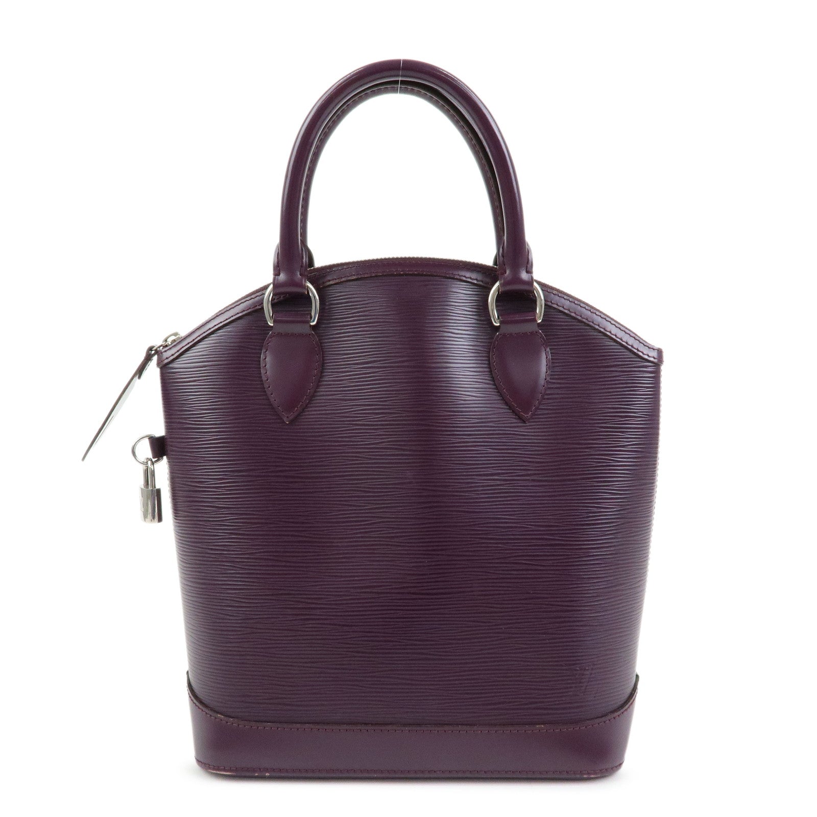 Louis Vuitton Epi Lockit PM Tote Bag Hand Bag Cassis M4229K