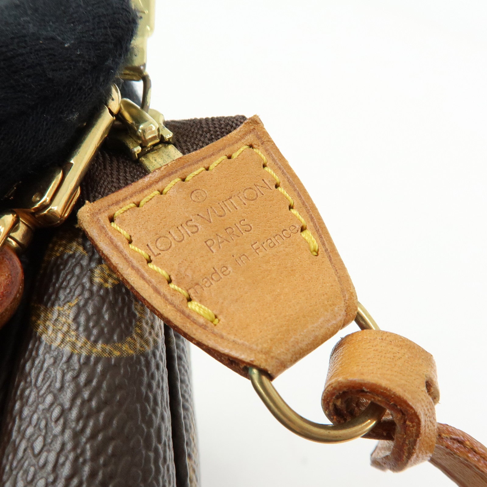 Louis Vuitton Monogram Pochette Accessoires Pouch Hand Bag M51980