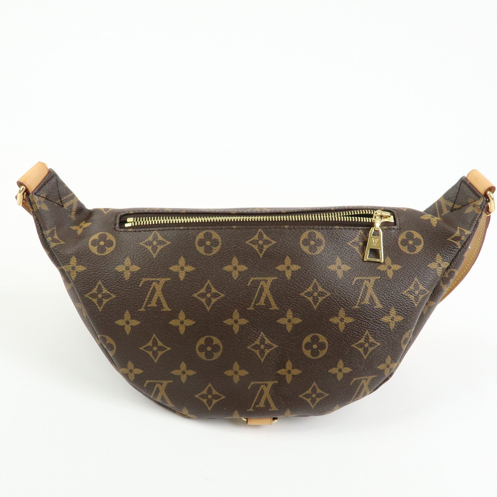 Louis Vuitton Monogram Bum Bag Crossbody Shoulder Bag Brown M43644