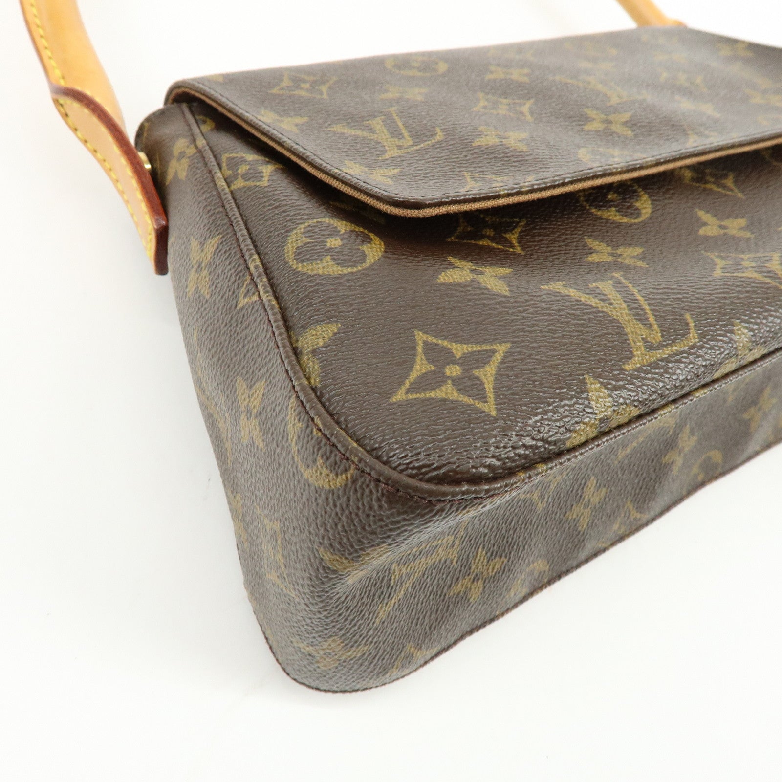 Louis Vuitton Monogram Mini Looping Shoulder Bag Brown M51147