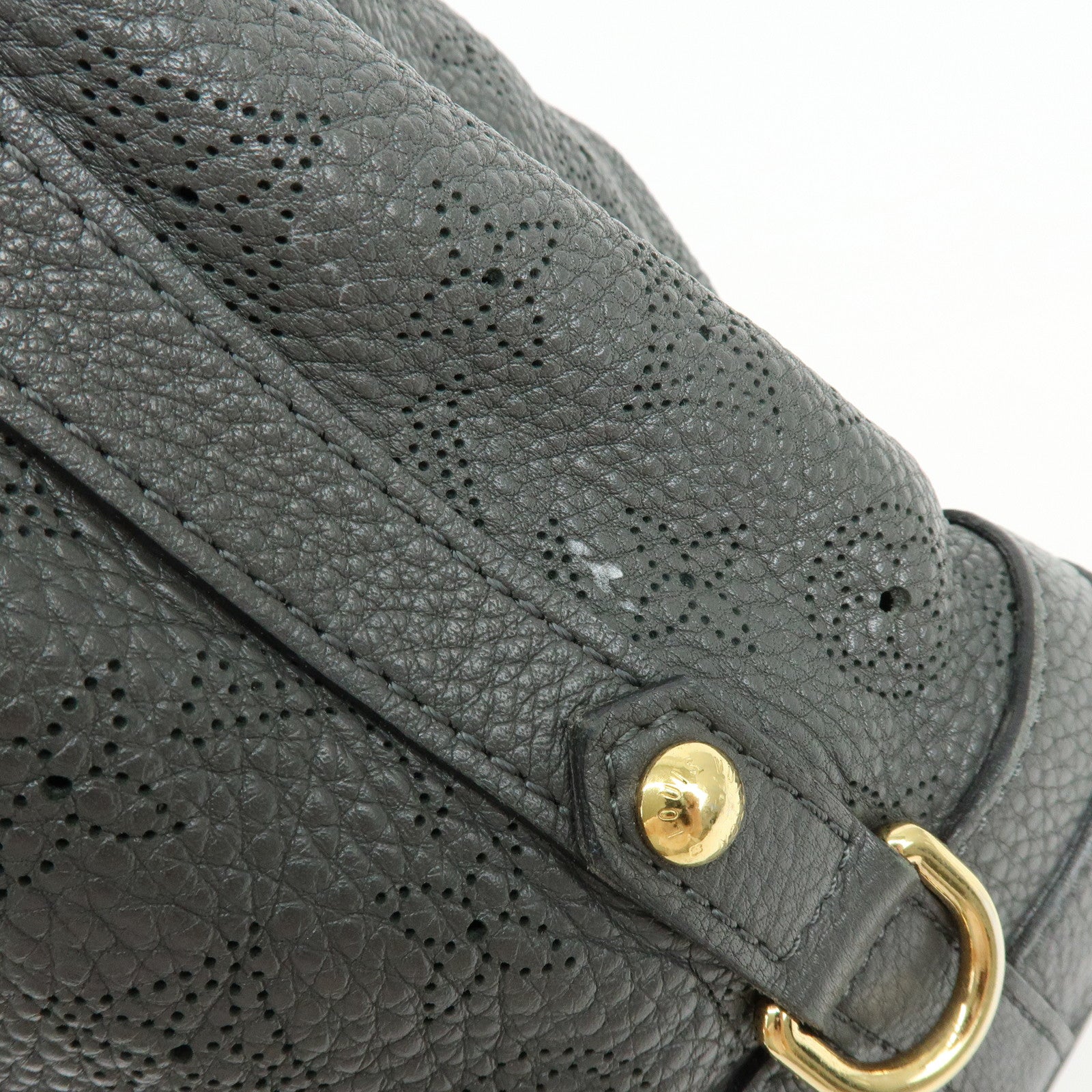 Louis Vuitton Monogram Mahina Stella GM 2Way Hand Bag Anthracite M93178