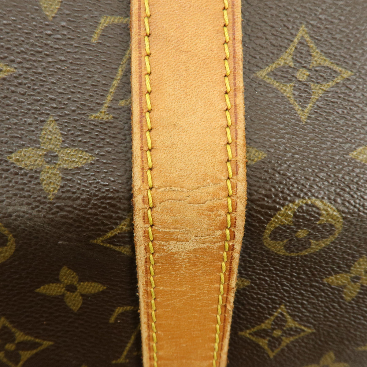 Louis Vuitton Monogram Keep All Bandouliere 55 Boston Bag M41414