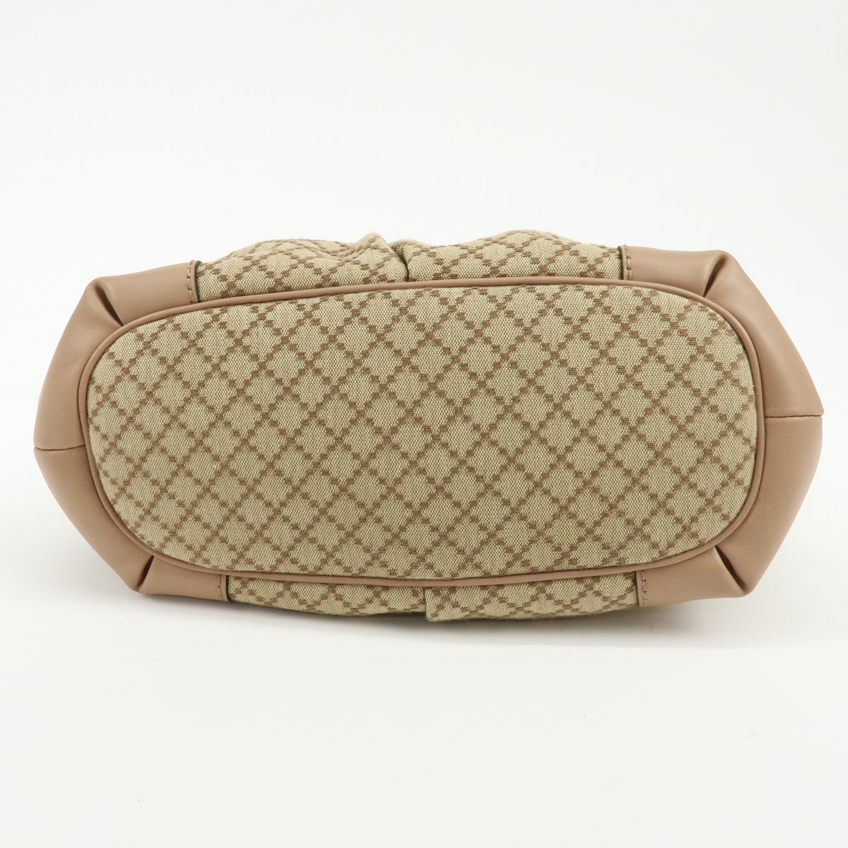 GUCCI Sukey Diamante Interlocking G GG Canvas Leather 2Way Bag 247902