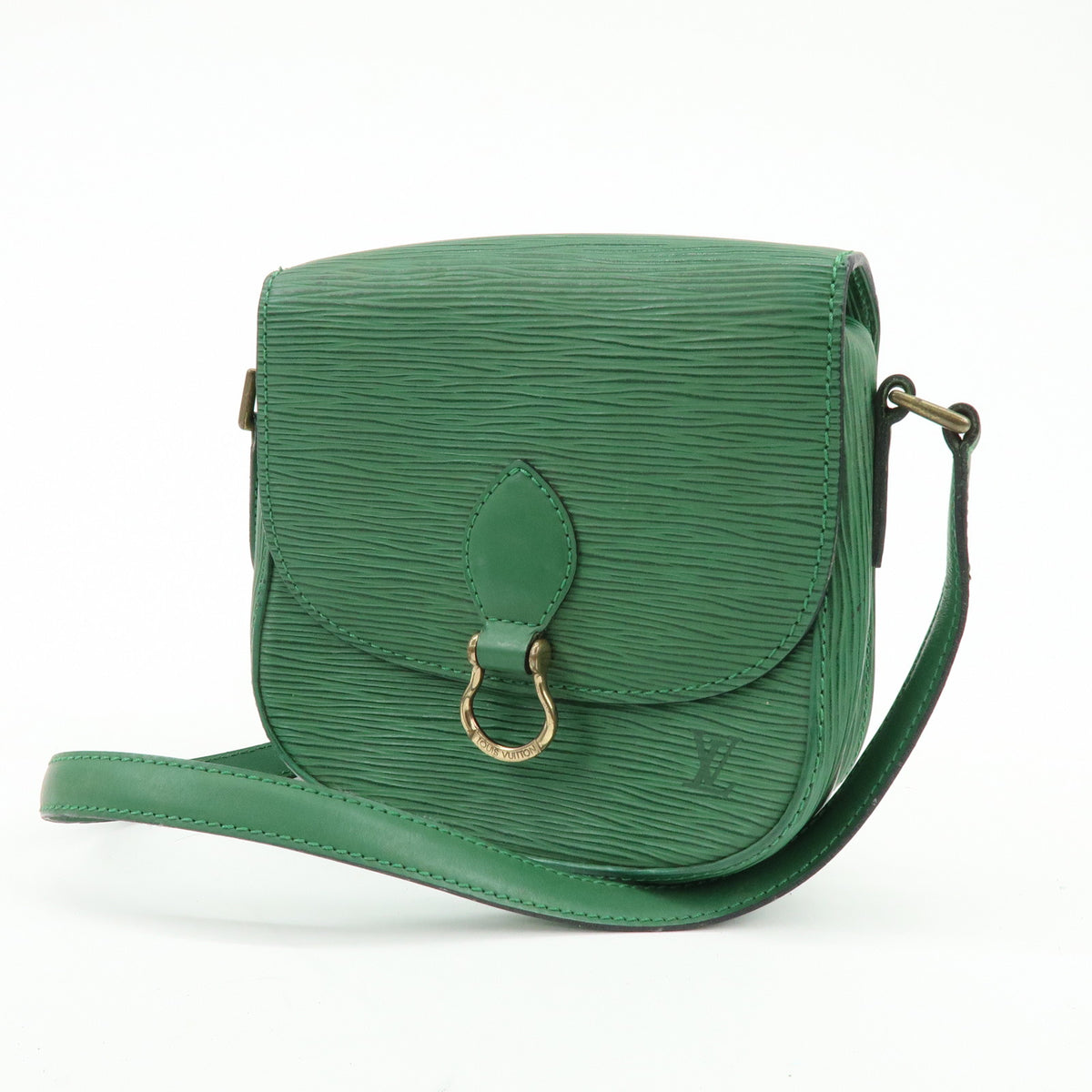 Louis Vuitton Epi Mini Saint Cloud Shoulder Bag Borneo Green M52214