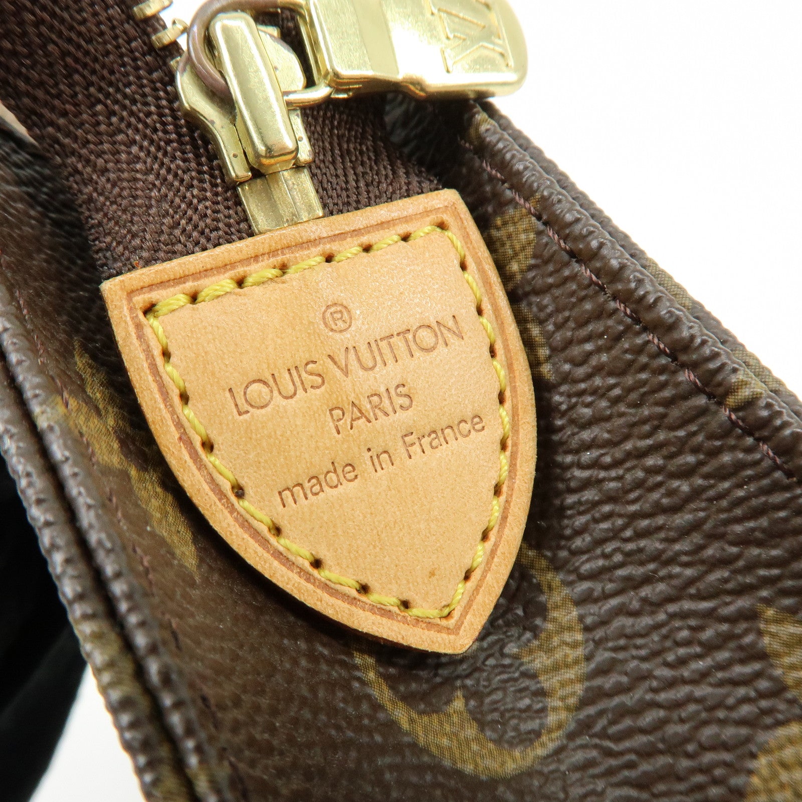 Louis Vuitton Monogram Poche Toilette 26 Clutch Bag Brown M47542