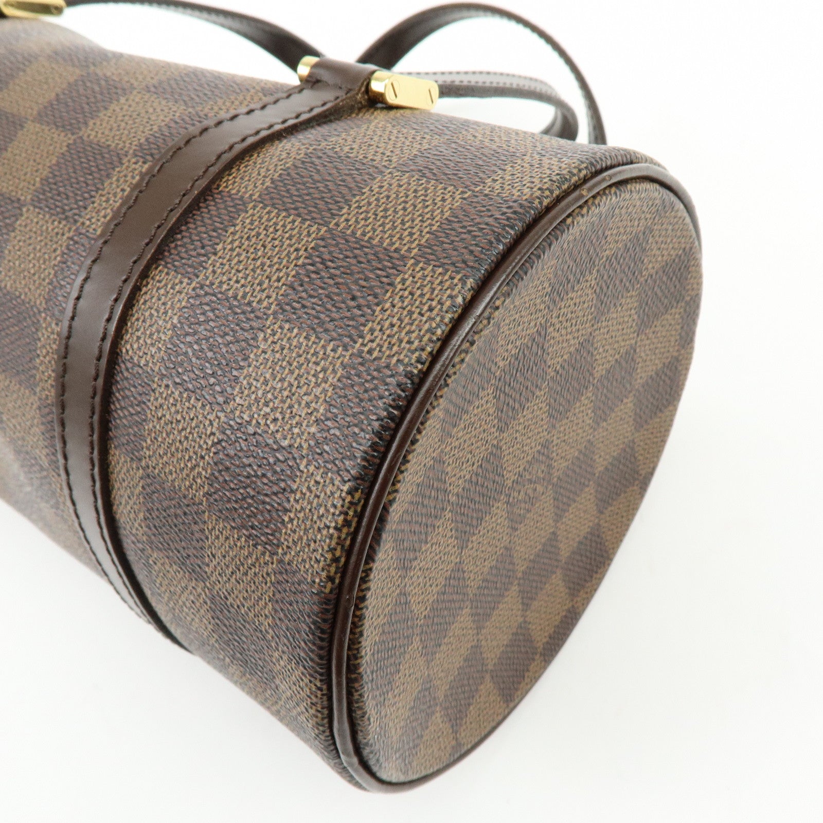 Louis Vuitton Damier Ebene Papillon 26 Hand Bag Brown N51304
