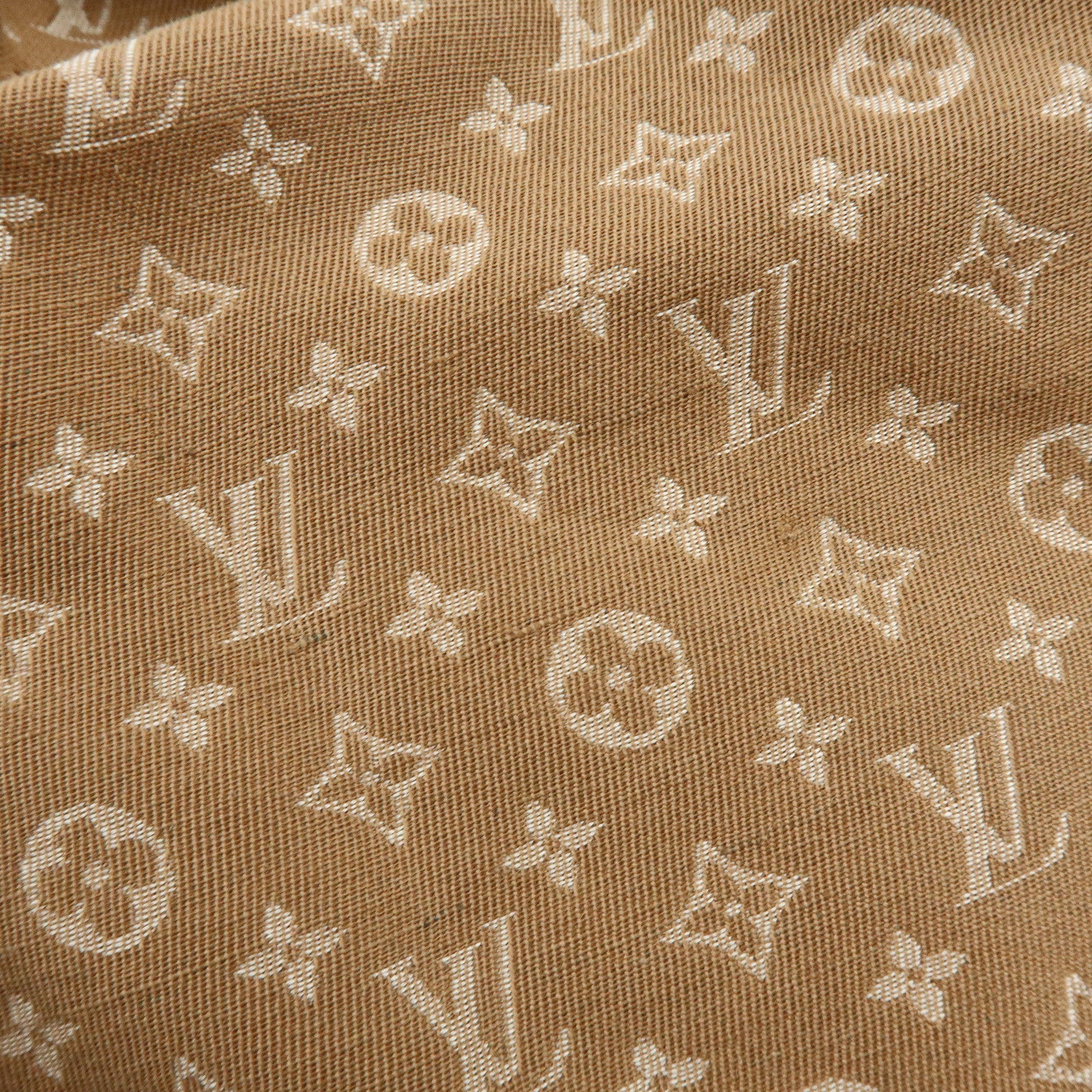 Louis Vuitton Monogram Mini Lin Trapes GM Camel Ivory M40060