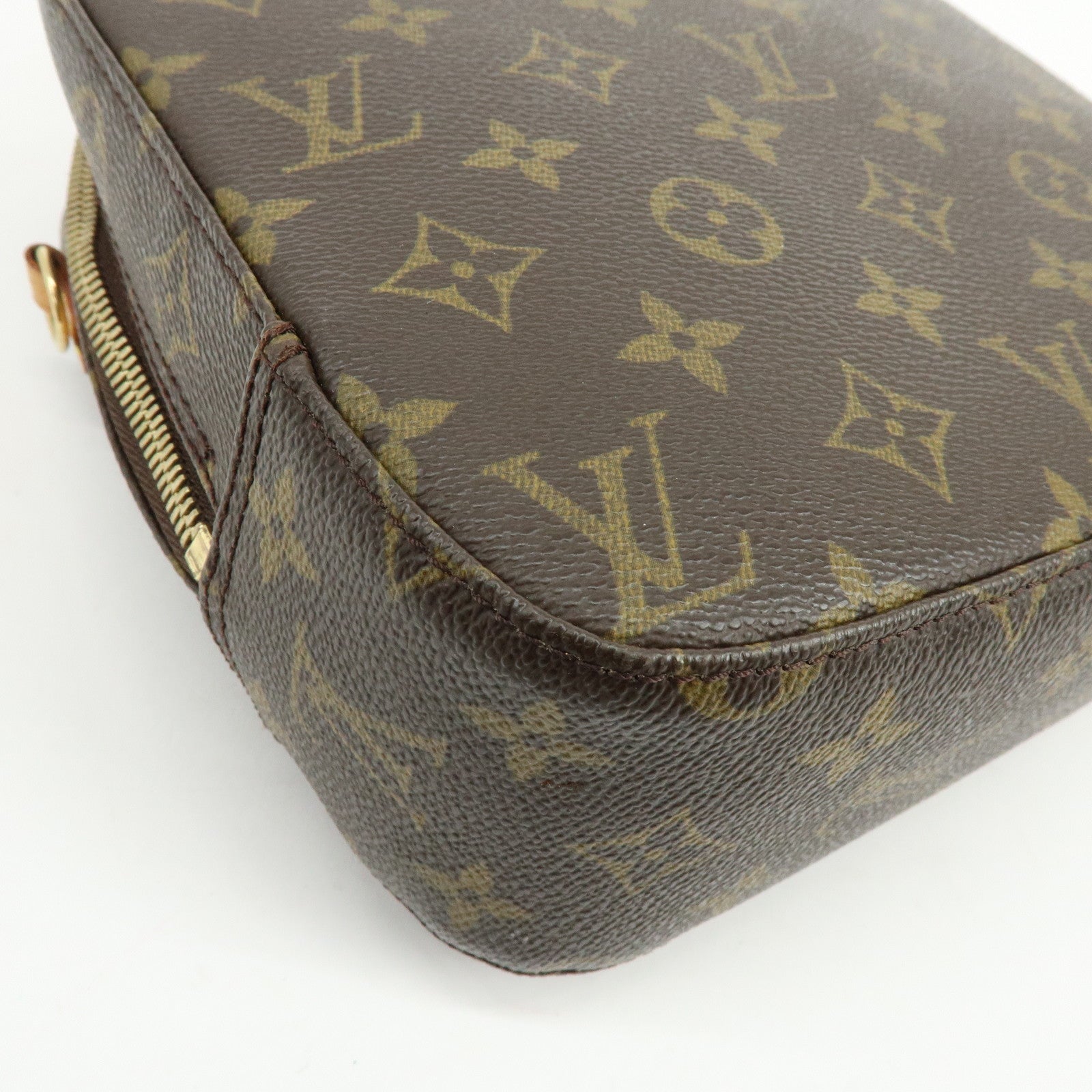 Louis Vuitton Monogram Spontini 2Way Shoulder Bag Hand Bag Brown M47500