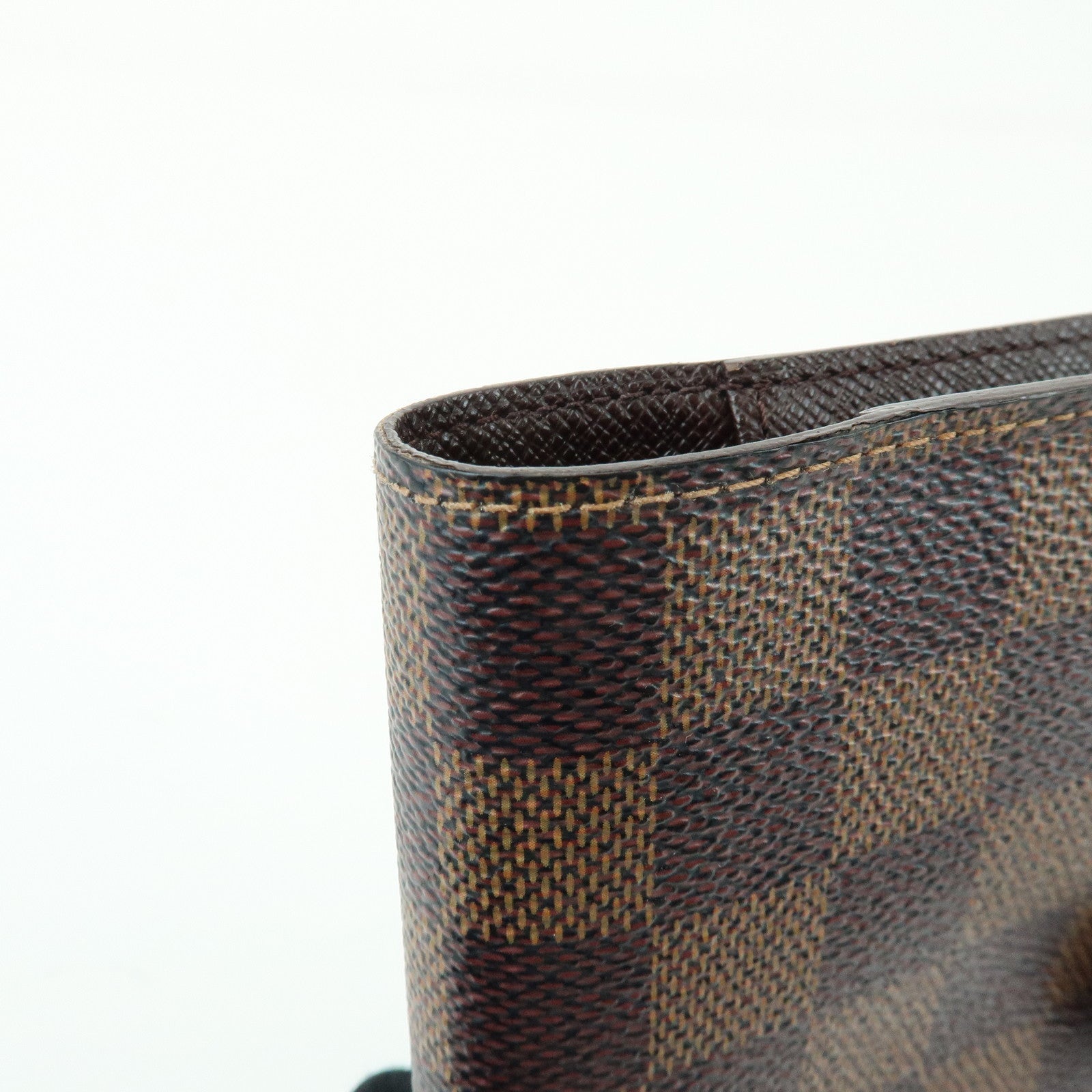 Louis Vuitton Damier Agenda PM Planner Cover Damier Ebene R20700