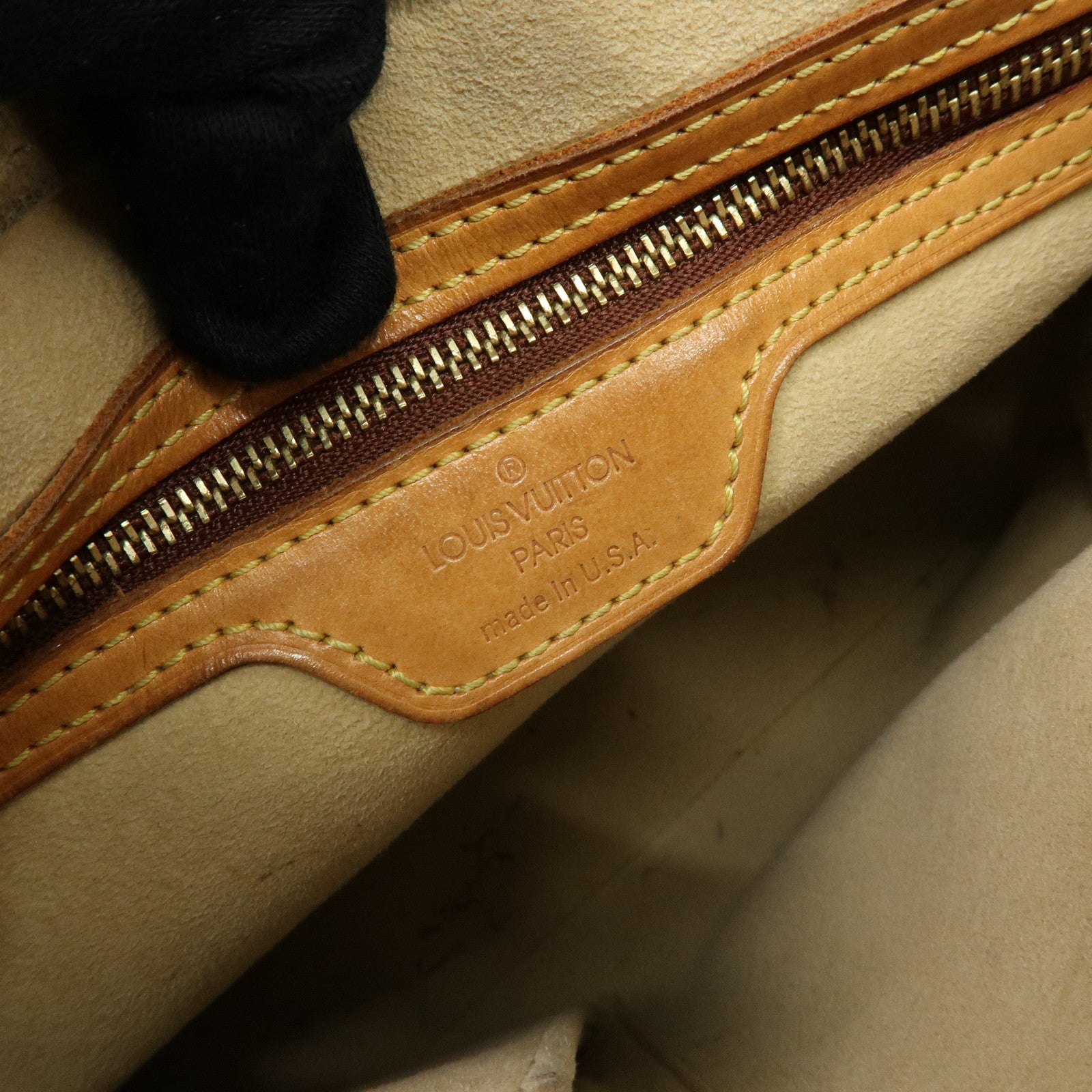 Louis Vuitton Monogram Looping MM Shoulder Bag Hand Bag M51146