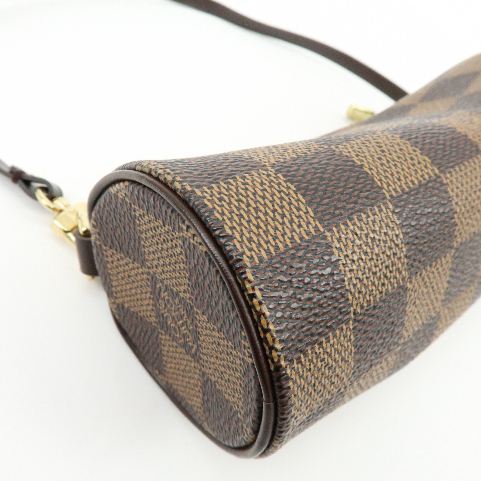 Louis Vuitton Damier Ebene Mini Pouch For Pappillon Bag Brown