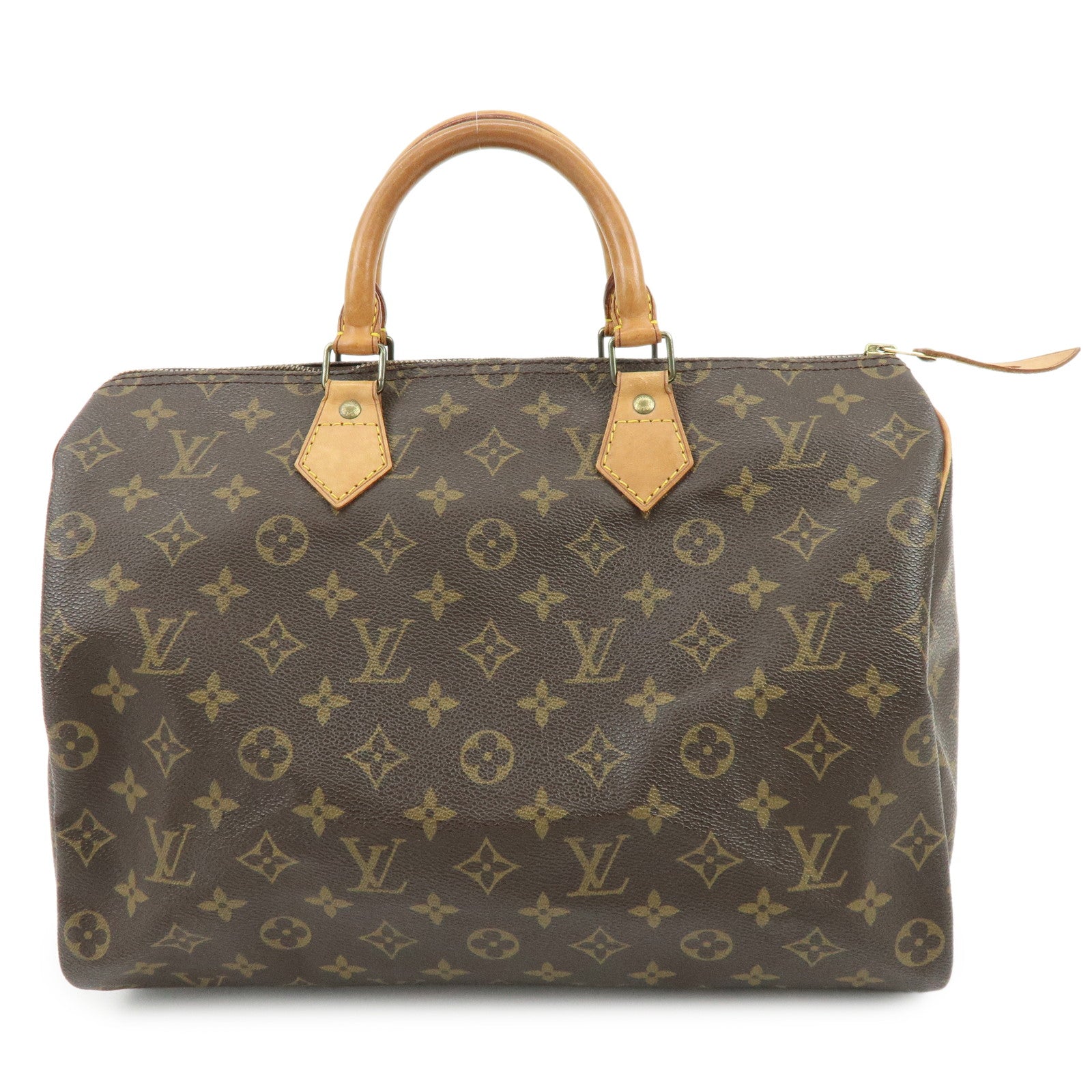 Louis Vuitton Monogram Speedy 35 Boston Bag Hand Bag M41524