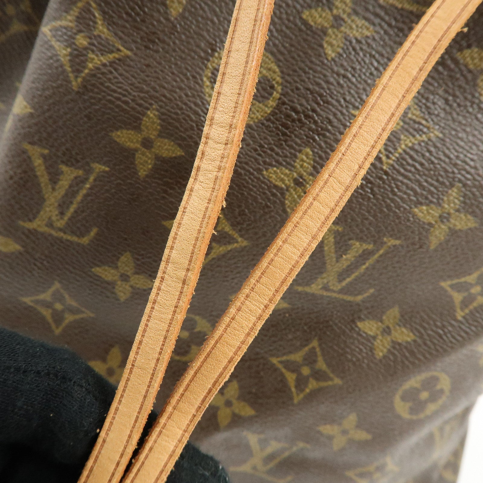 Louis Vuitton Monogram Petit Noe Shoulder Bag Brown M42226