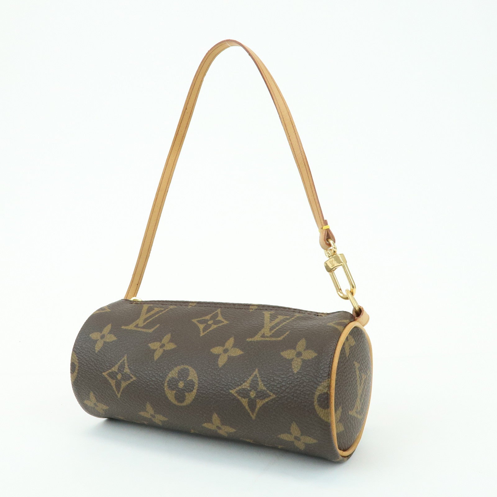 Louis Vuitton Monogram Canvas Mini Pouch for Papillon Bag Brown