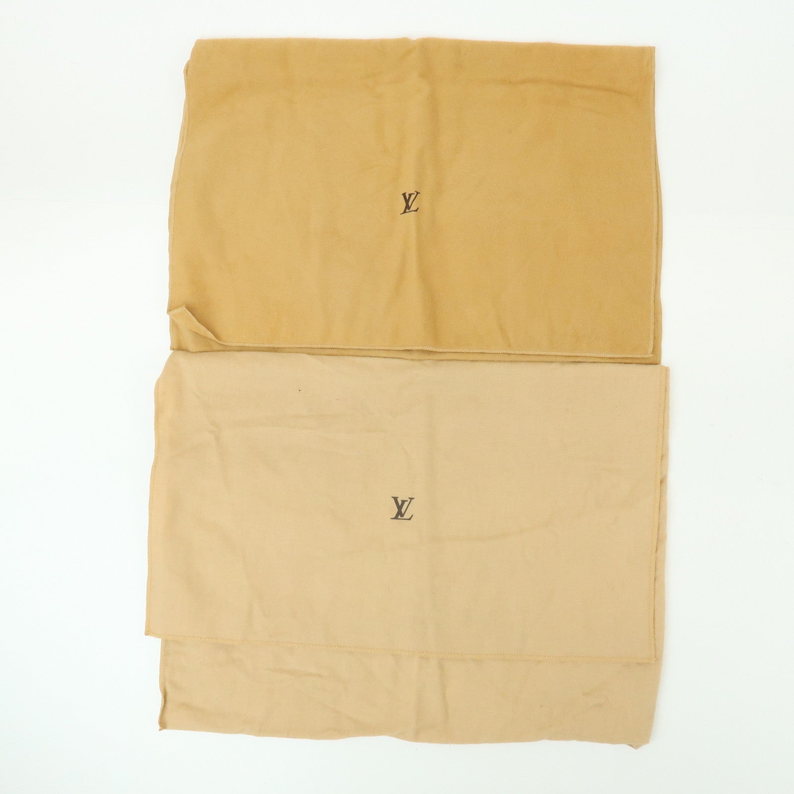 Loiuis Vuitton Set Of 15 Dust Bag Flap Style Beige Brown