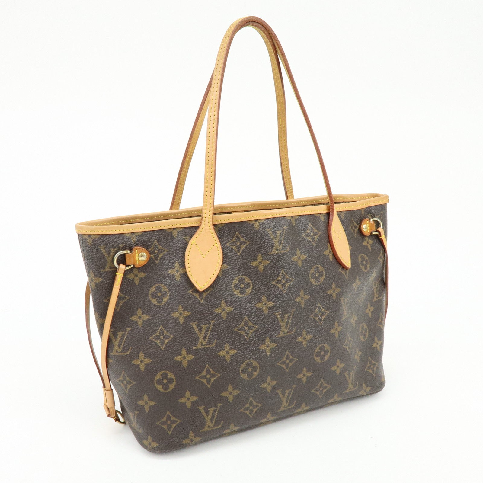 Louis Vuitton Monogram Neverfull PM Tote Bag Hand Bag M40155