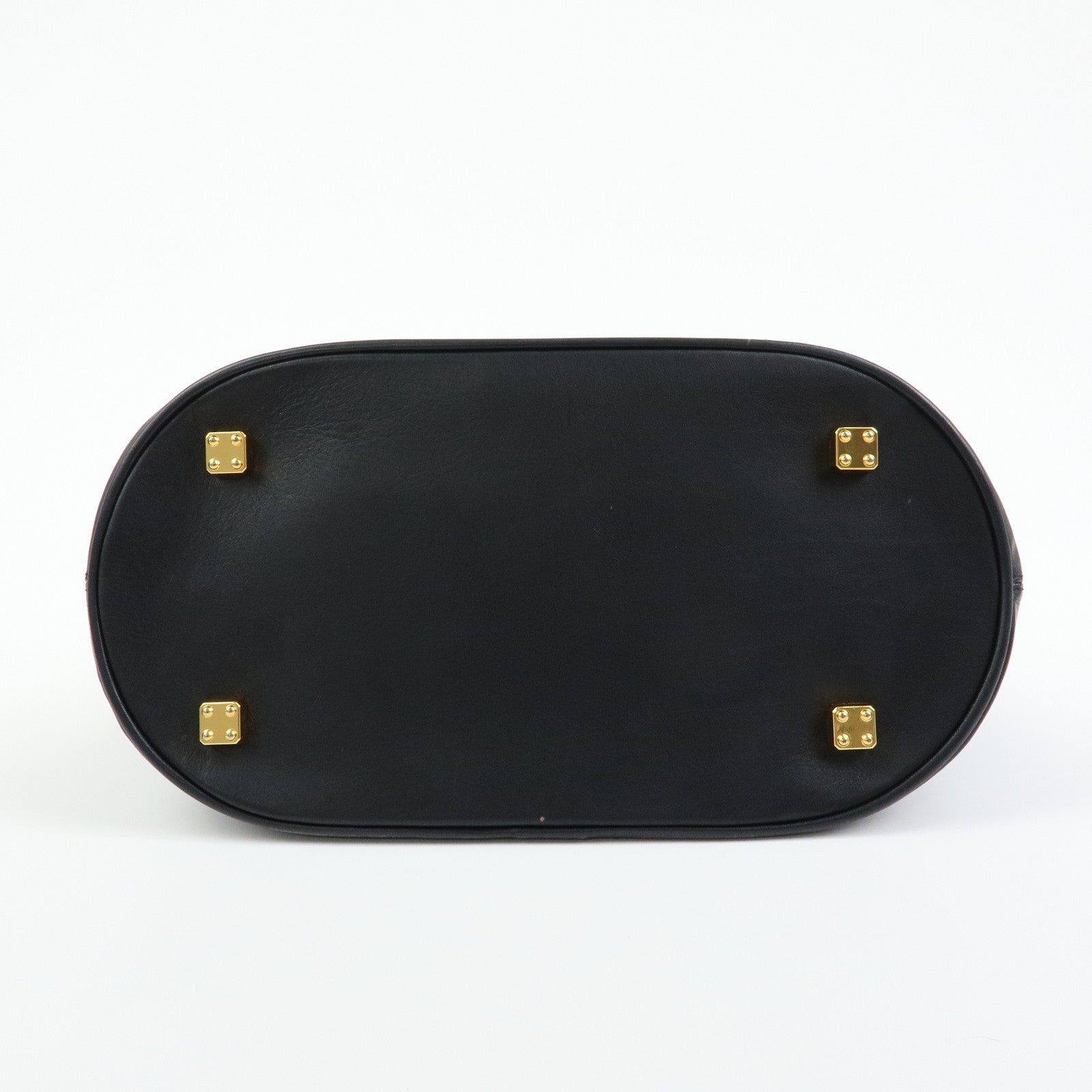 LOEWE Anagram Calf Leather Hand Bag  Black