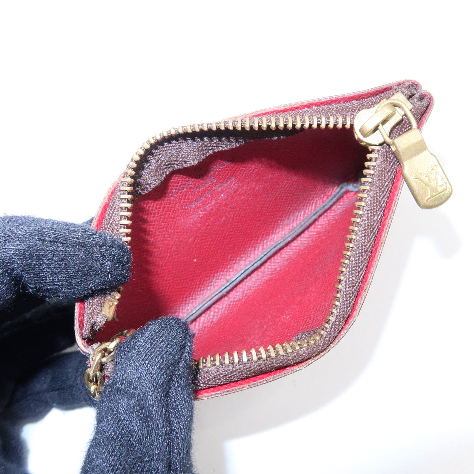 Louis Vuitton Monogram Cherry Pochette Cles Coin Case M95042