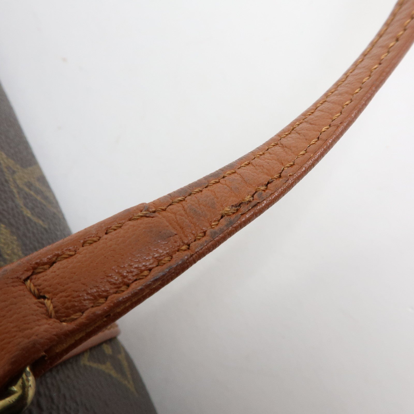 Louis Vuitton Monogram Papillon 26 Hand Bag Brown M51366