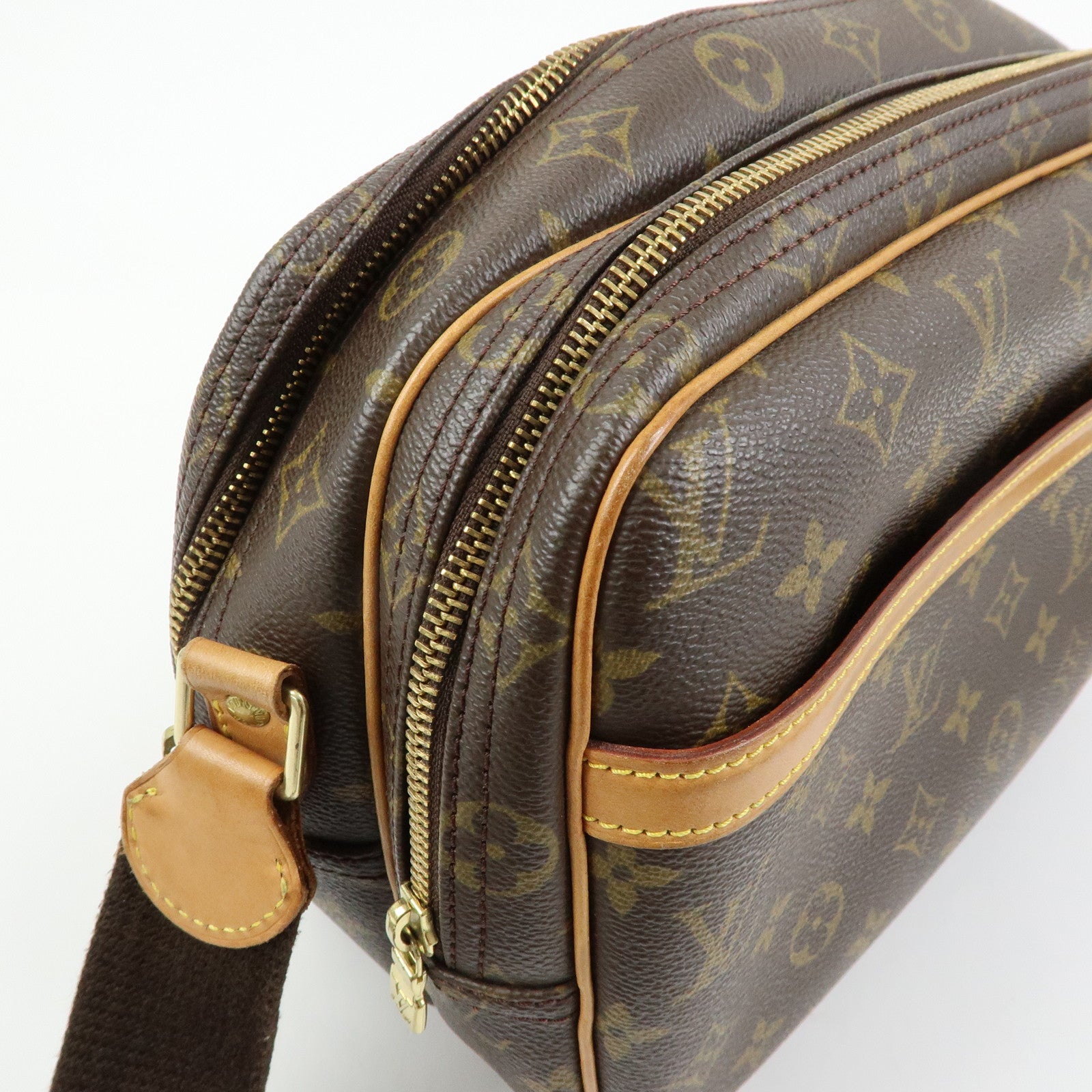 Louis Vuitton Monogram Reporter PM Shoulder Crossbody Bag M45254