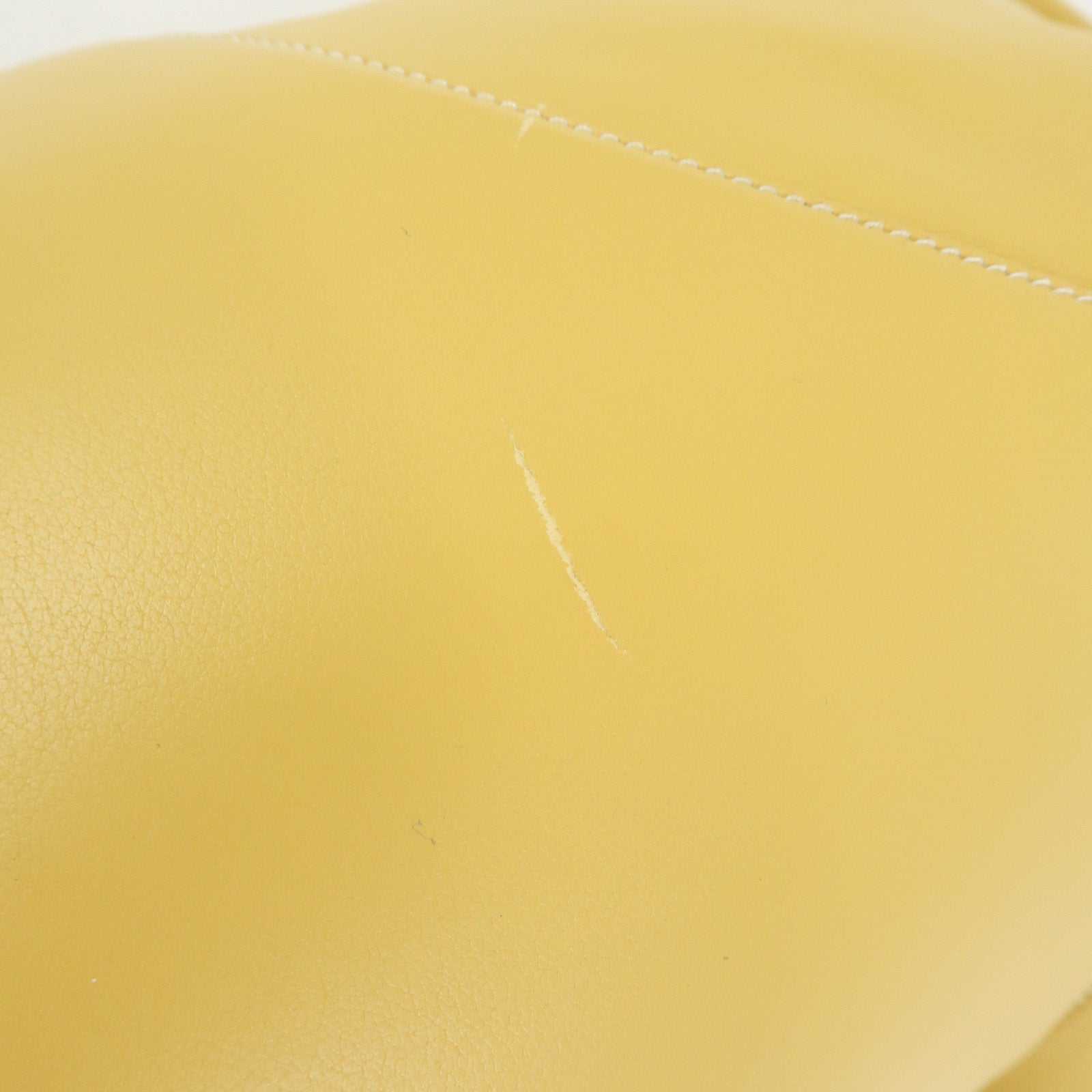 LOEWE Anton Anagram Leather Shoulder Bag Backpack and Pouch Yellow