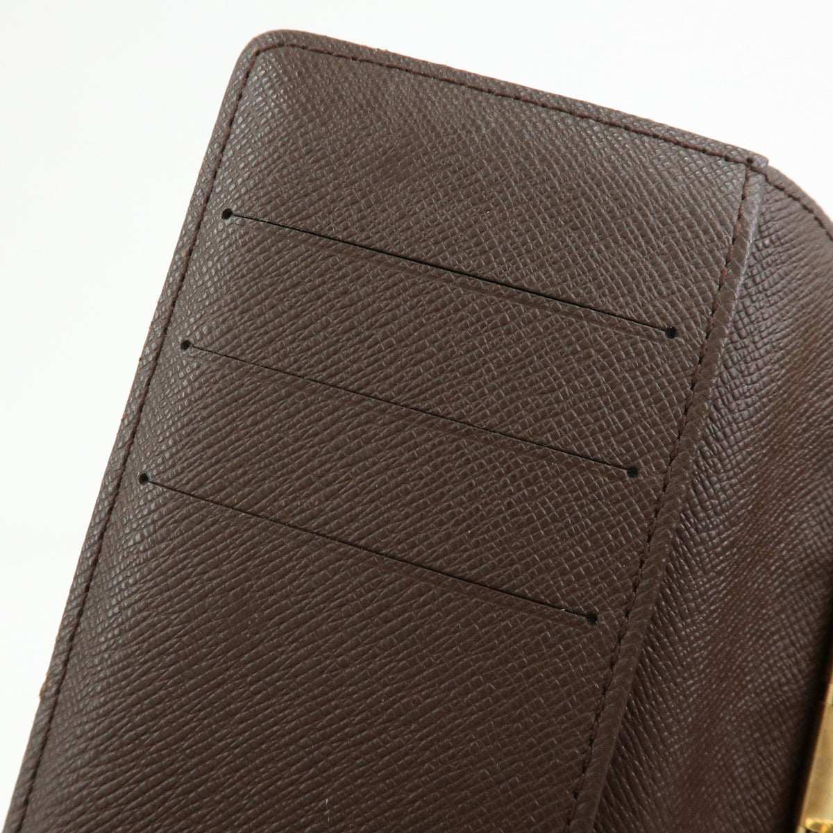 Louis Vuitton Damier Ebene Agenda PM Planner Cover Brown R20700