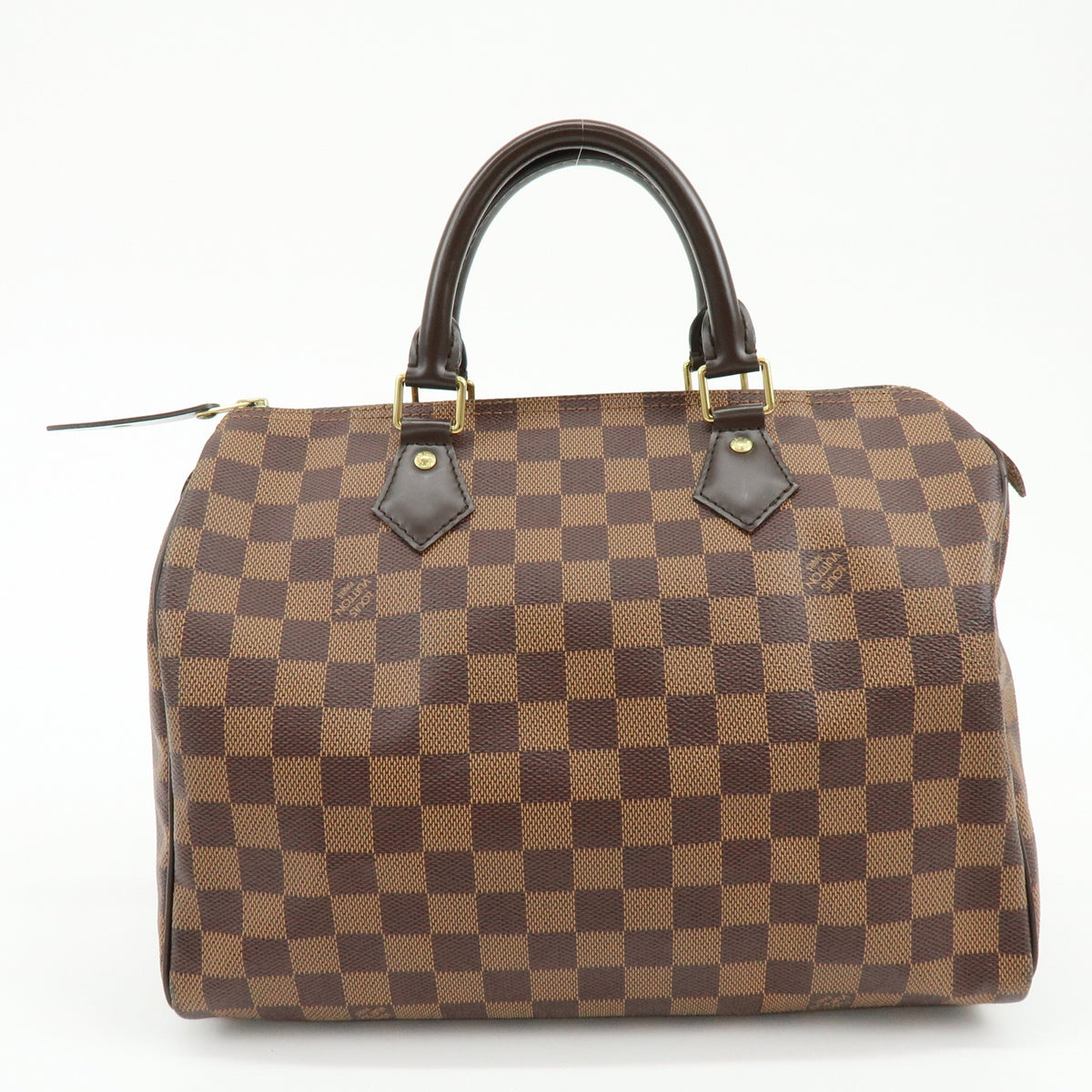 Louis Vuitton Damier Speedy 30 Boston Bag Hand Bag Brown N41531