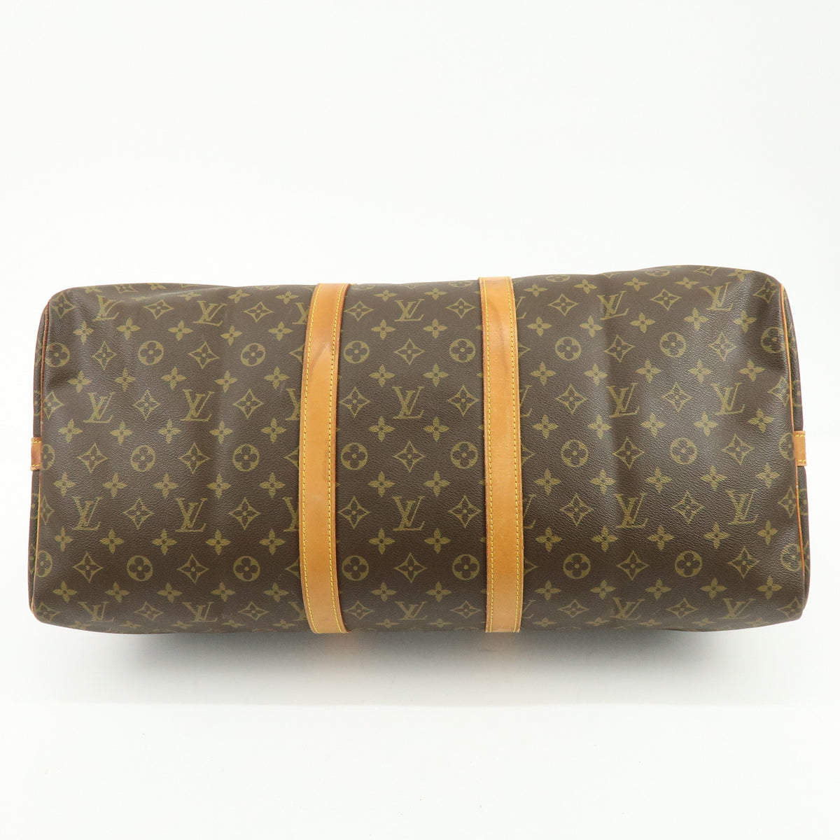 Louis Vuitton Monogram Keep All Bandouliere 55 Boston Bag M41414