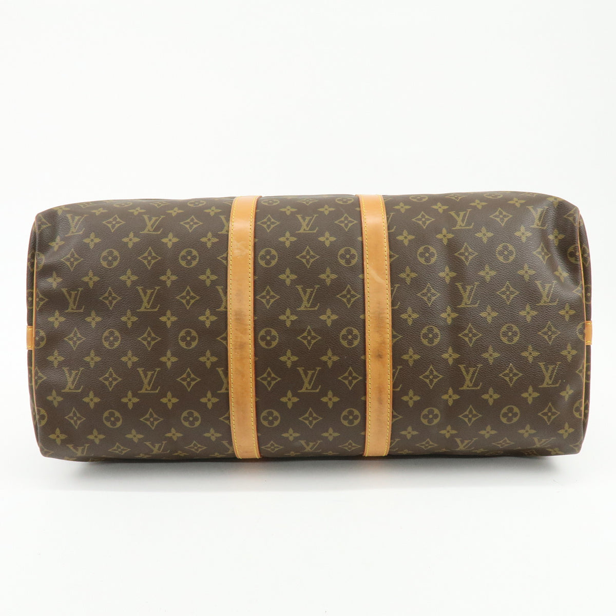 Louis Vuitton Monogram Keep All Bandouliere 55 Boston Bag M41414