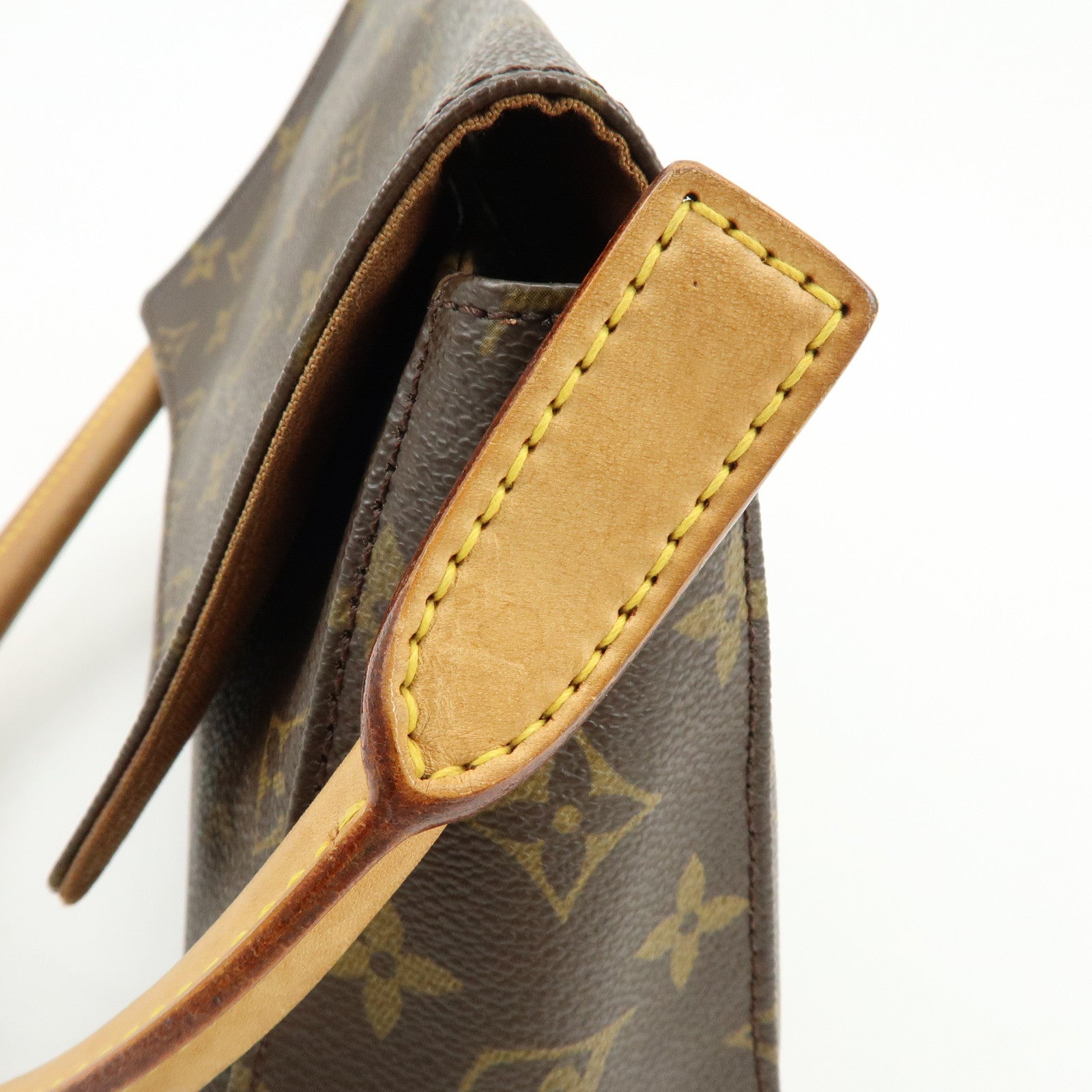 Louis Vuitton Monogram Mini Looping Shoulder Bag Brown M51147