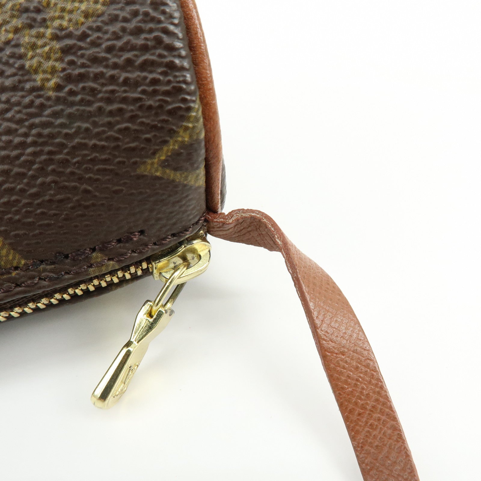 Louis Vuitton Monogram Mini Pouch for Papillon Bag Brown