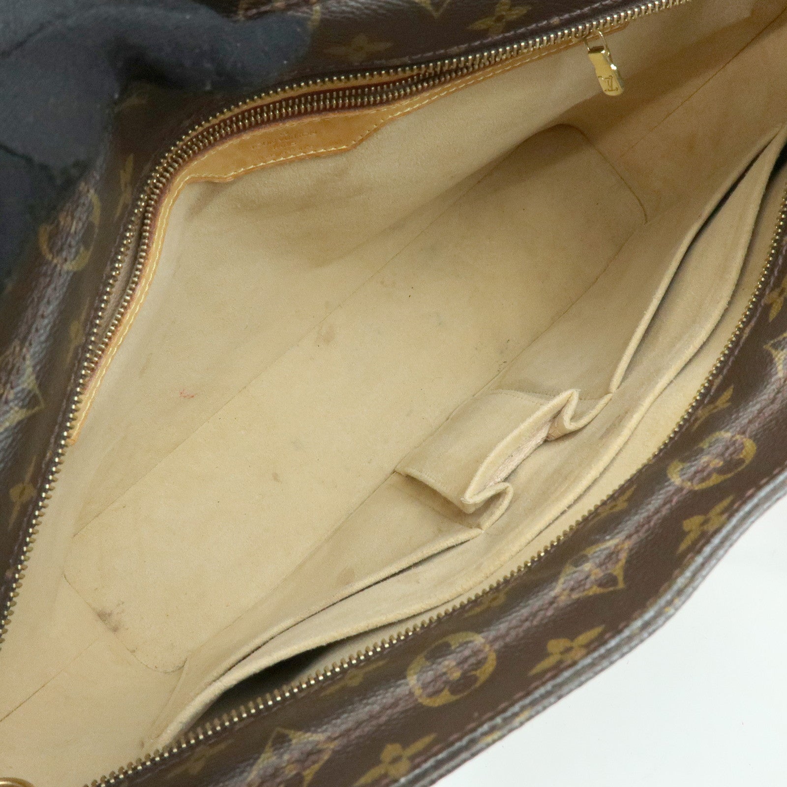 Louis Vuitton Monogram Luco Tote Bag Shoulder Bag Brown M51155