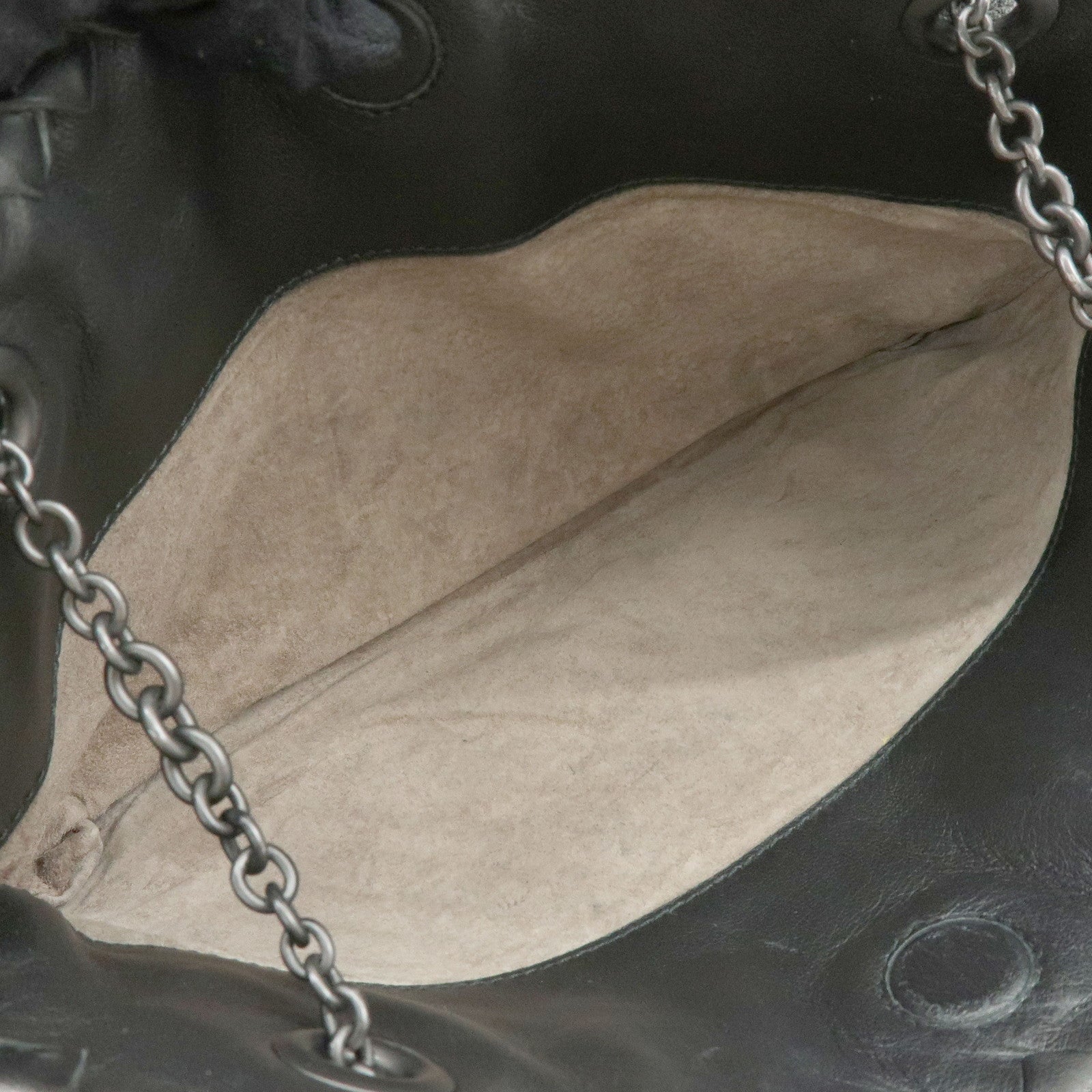 BOTTEGA VENETA Intrecciato Shoulder Bag Hand Bag Black