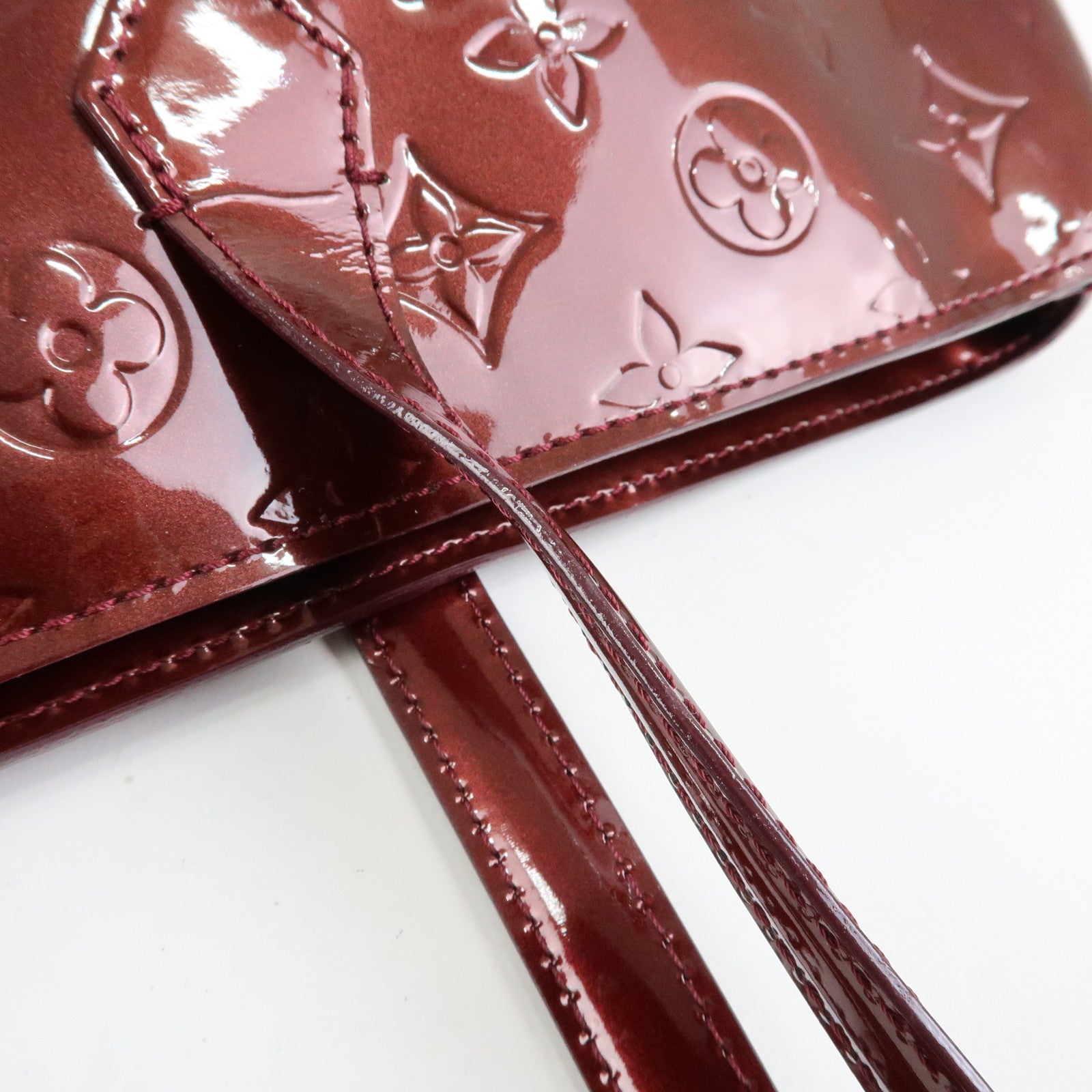 Louis Vuitton Monogram Vernis Leather Wilshire MM Tote Bag M91646