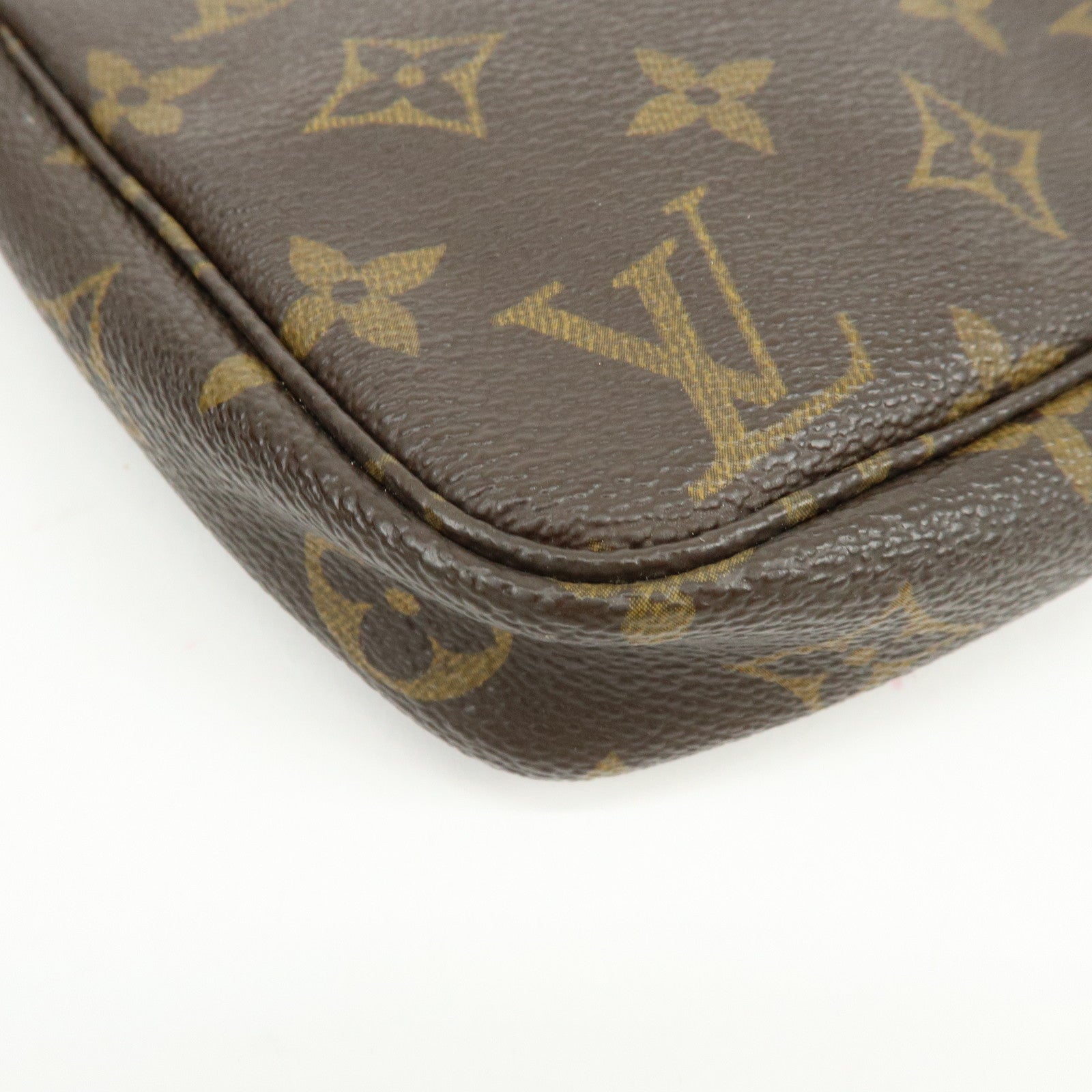 Louis Vuitton Monogram Pochette Accessoires Pouch Hand Bag M51980